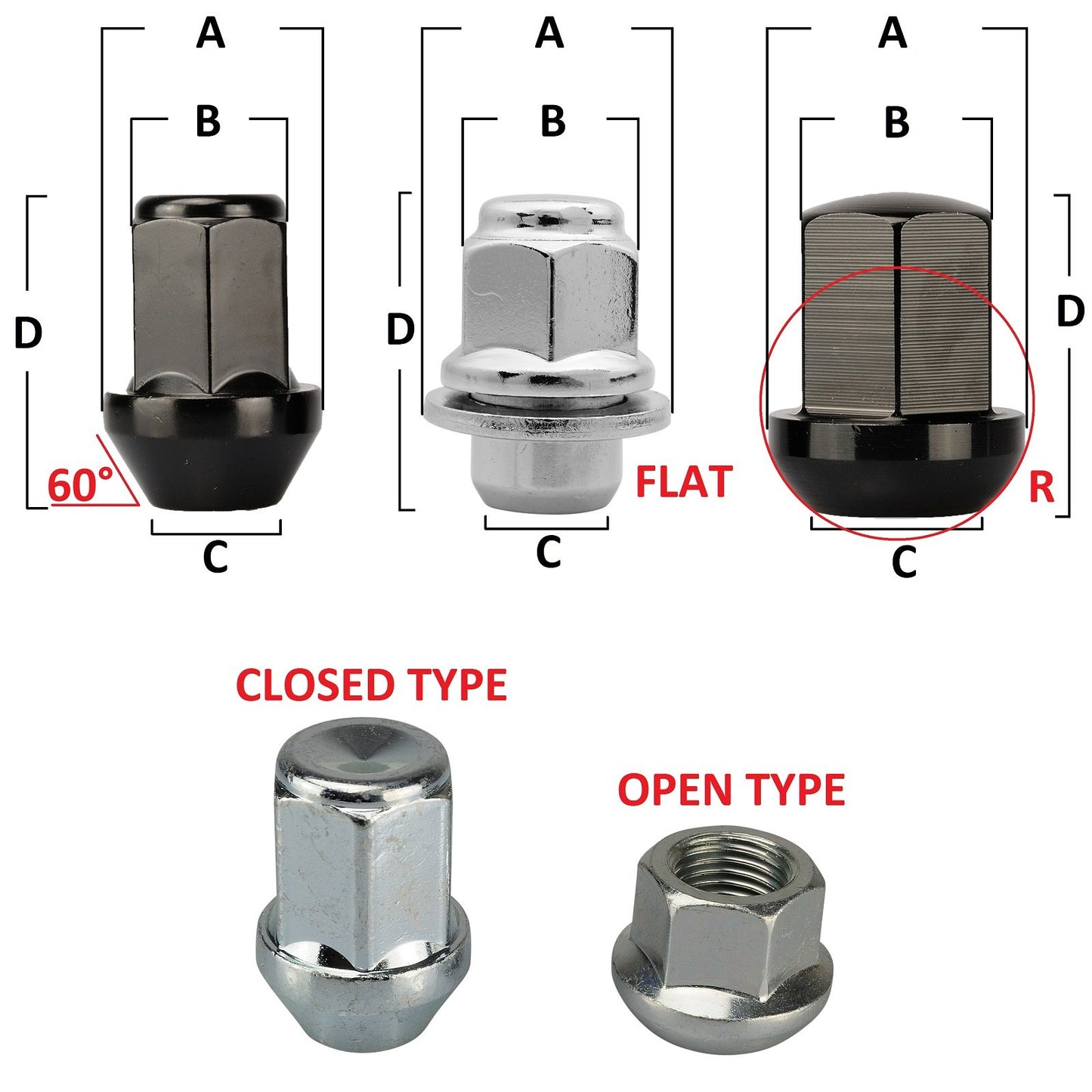 20 black wheel nuts 1/2 UNFx34 cone SW19 compatible with Jeep Grand Cherokee (99-10) WJ WG WH