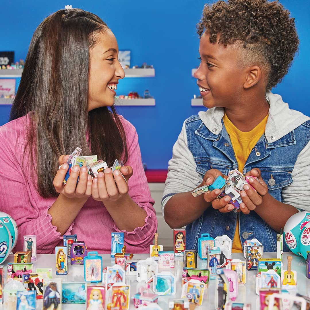 5 SURPRISE Mini Brands Disney Store Series 2 Surprise Capsule (4 Pack)