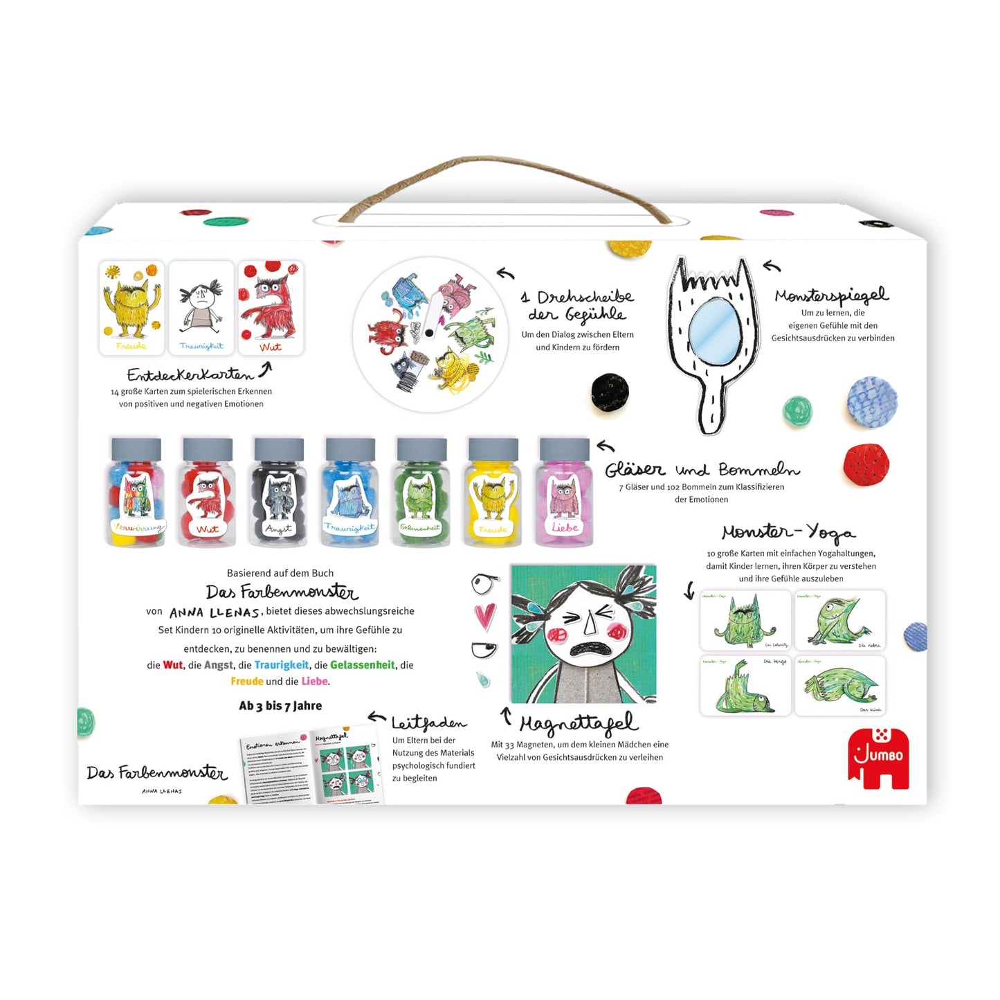 Jumbo I Learn Discover - The Color Monster