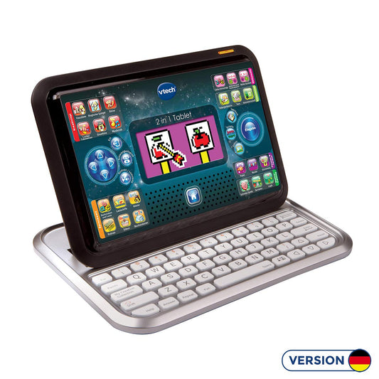 Vtech 80-155504 Tablet 2-in-1, White/Black & 80-139304 - Smart Kid's Phone
