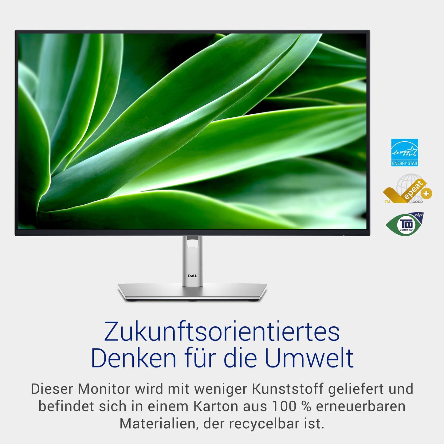 Dell P2725H 27-inch Full HD (1920x1080) monitor, 100Hz, IPS, 5ms, 99% sRGB, USB-C, DisplayPort, HDMI, VGA, 4X USB, 3-year warranty, Black