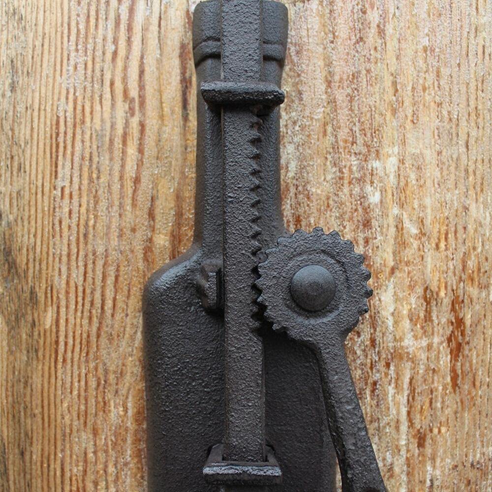 AFUDER Wall Mounted Wine Opener European retro cast iron craftsmanship for home use Corkscrew Kitchen Bar Counter Decoration