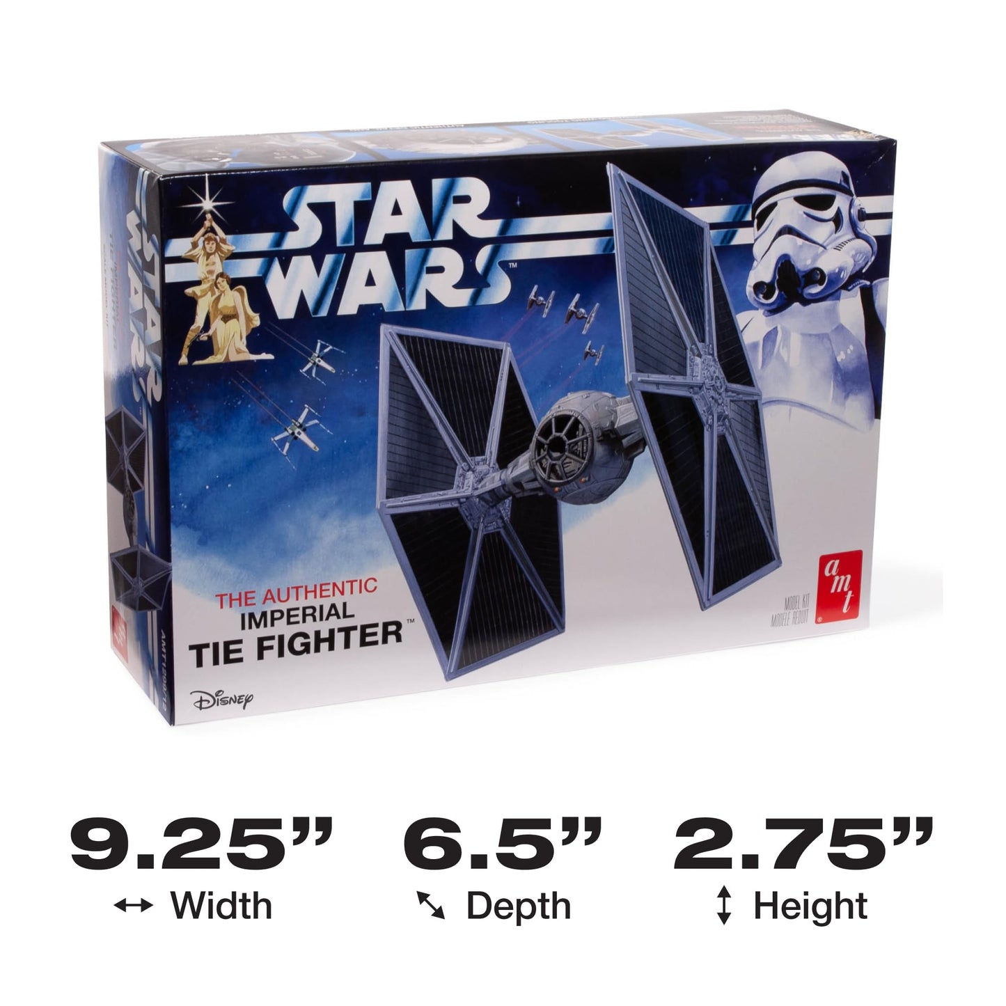 AMT Star Wars: Krieg der Sterne TIE Fighter Model Kit in 1:48 scale.
