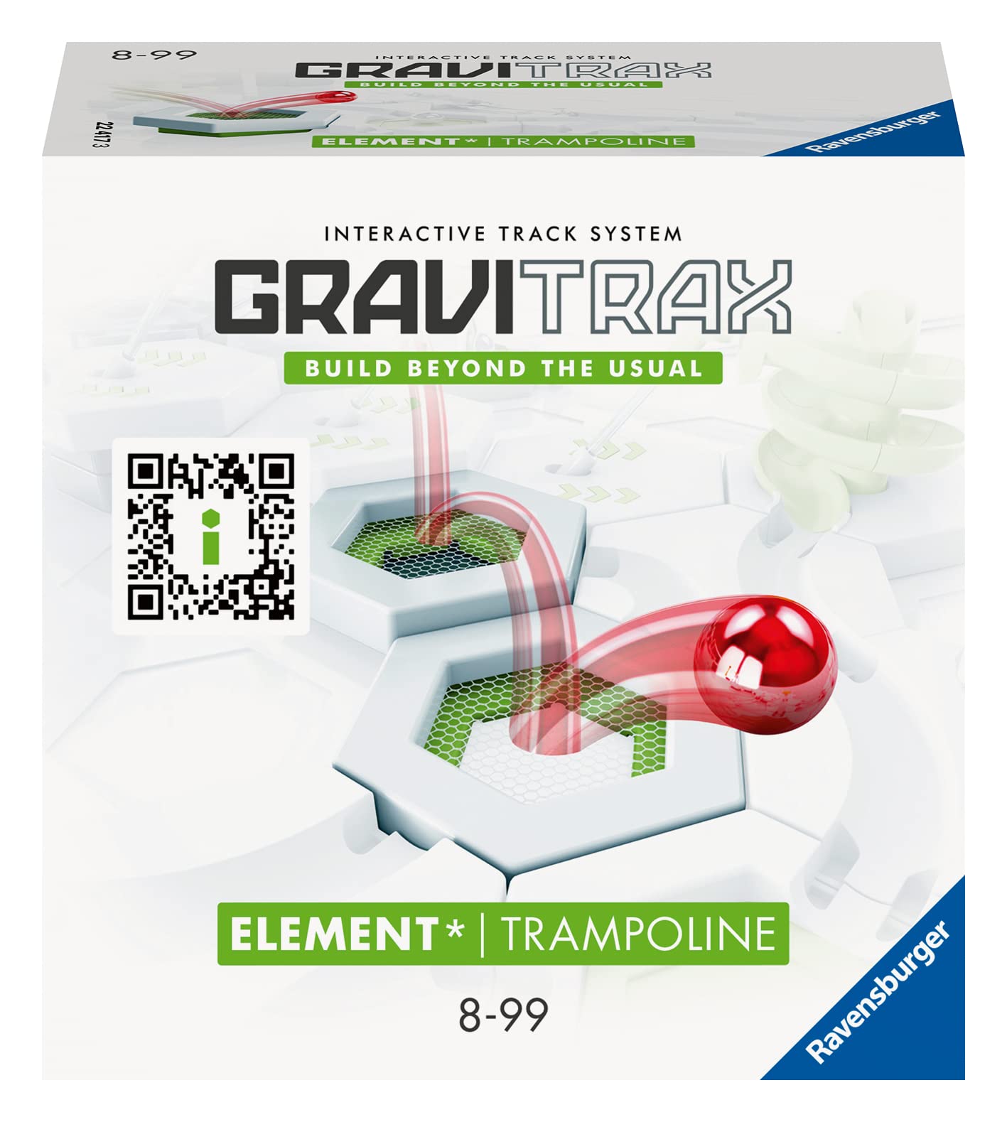 Ravensburger GraviTrax Element Trampoline 22417 & GraviTrax Element Zipline 27472 - GraviTrax Expansion