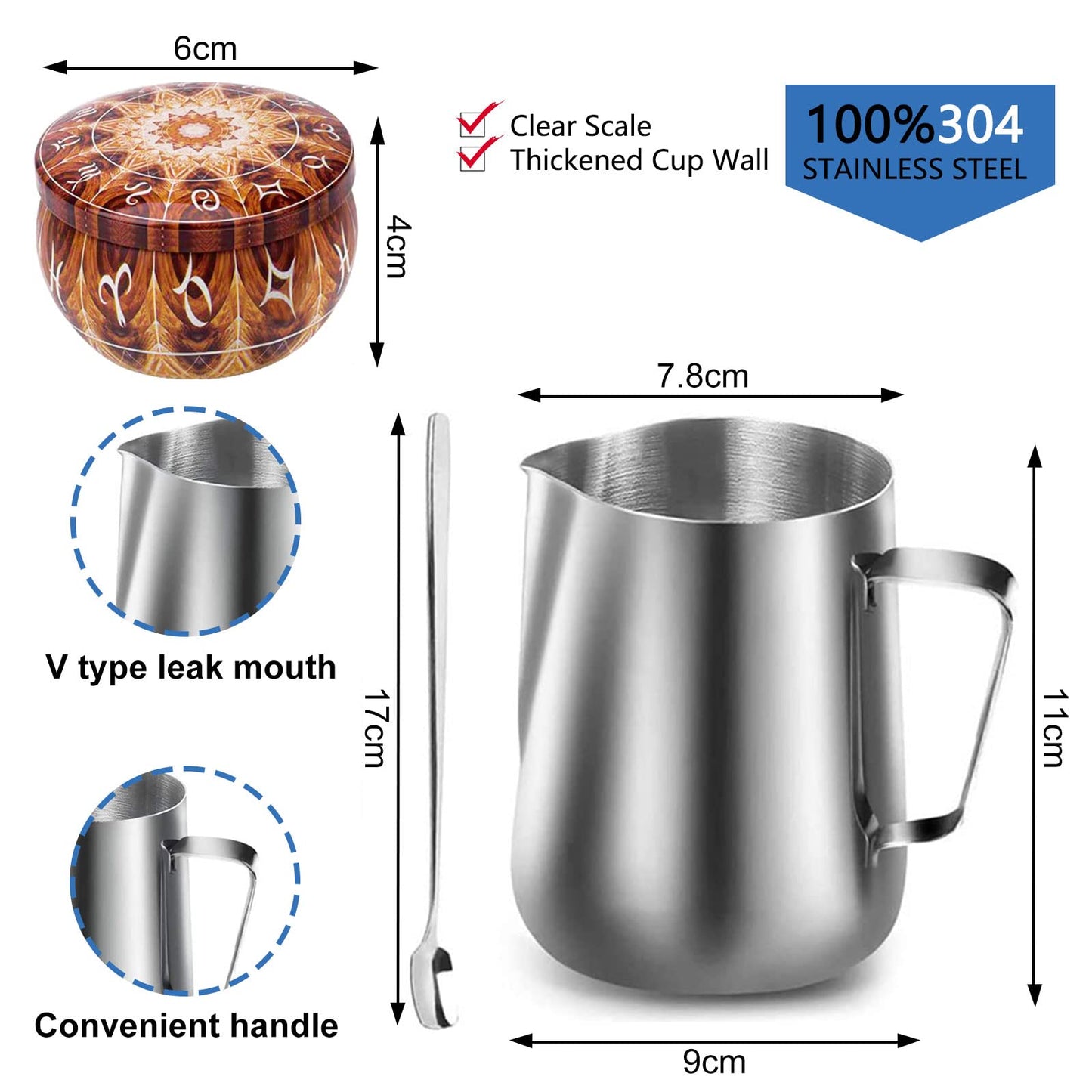 JOYBOY Candle Making Kit, DIY Scented Candle Gifts Candle Making Set, 8 Candle Tins, for Candle Making Beginners, Accessories Set