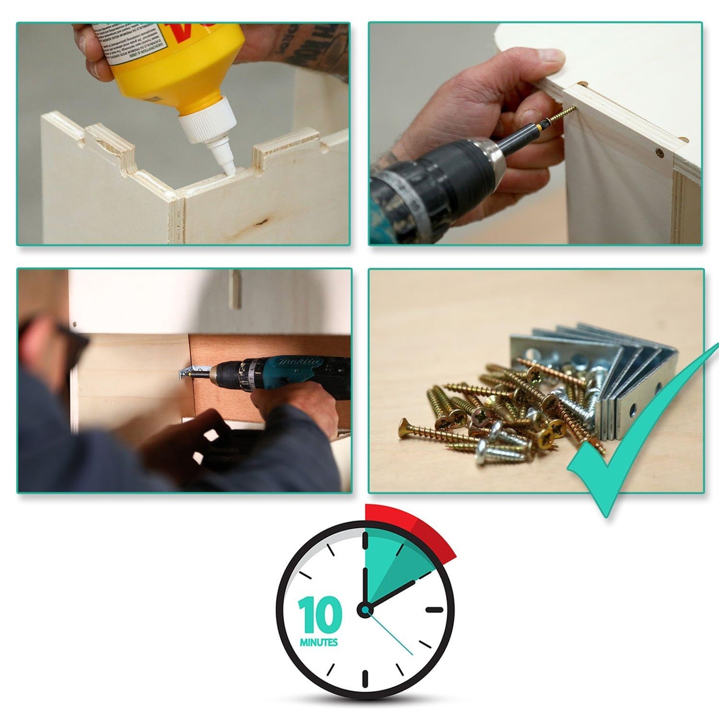 VANIFY - Compatible with Opel Combo L2 2019+ vehicle interior shelving, complete driver side shelf.