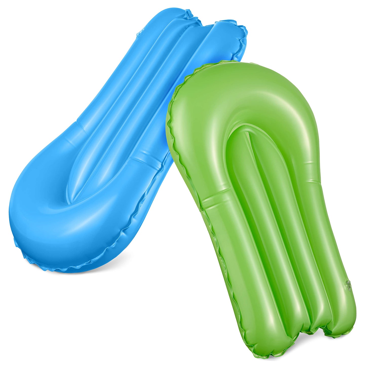 Balinco - Double water slide 4.80 x 1.40 m with 2 surf cushions & anchoring pegs - Large water slide for garden & outdoor - Sprinkler slip mat for children & adults - Water toy for summer.