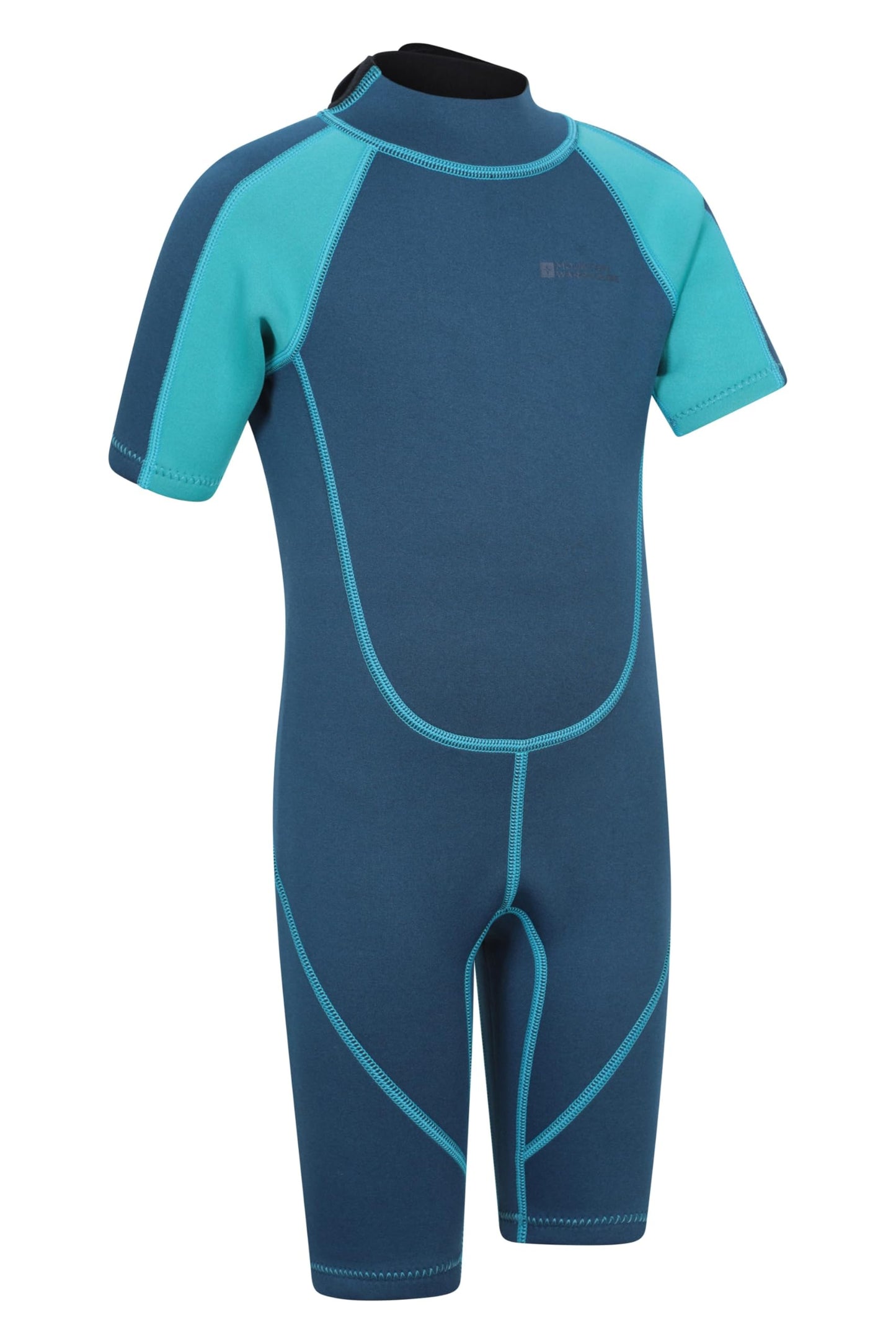 Mountain Warehouse Shorty Junior Wetsuit Aqua Kids 116 EU (5-6 years)