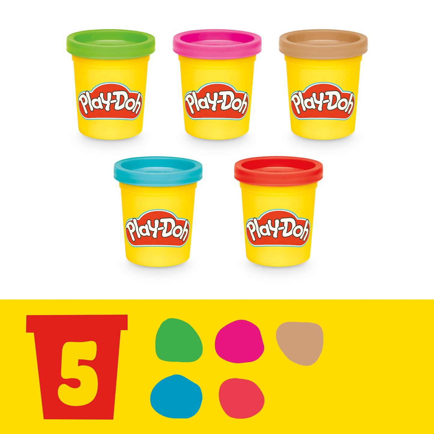 Play-Doh Veterinarian Playset with toy dog, carry case, and many accessories, 10 tools and 5X modeling compound in colorful shades, creative fun for kids ages 2 and up.