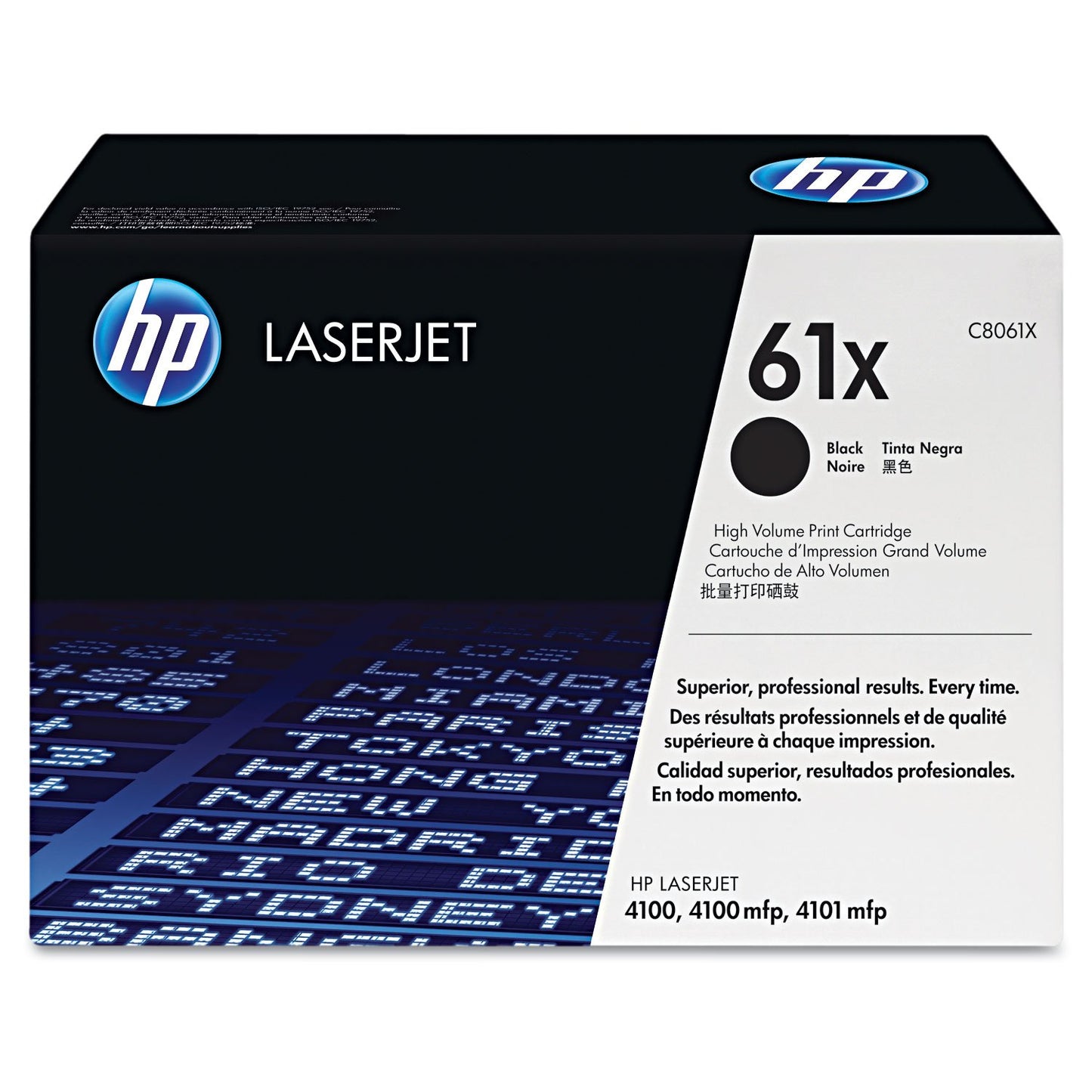 HP 61X (C8061X) Black Original High Yield Toner for HP LaserJet 4100
