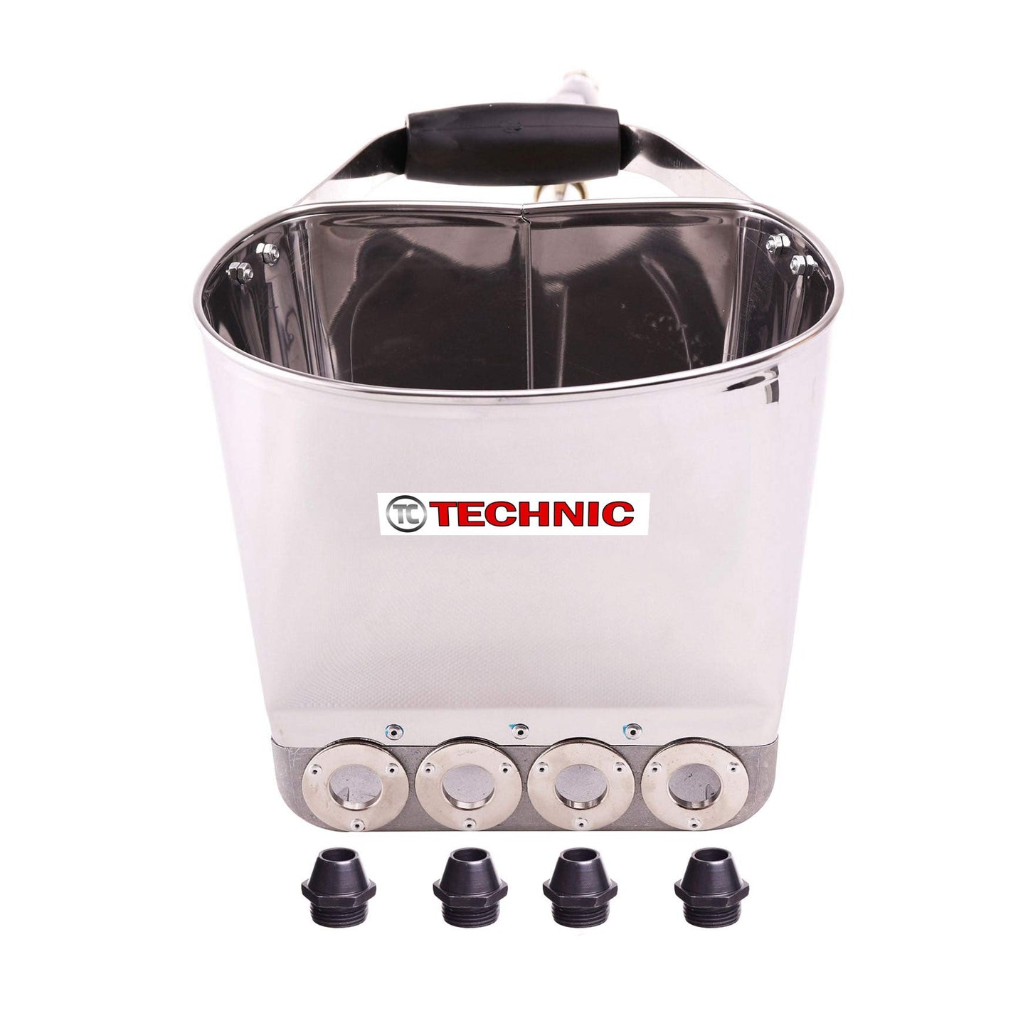 Air-operated plastering machine D011A hopper gun with additional metal nozzles plaster gun plastering machine mortar sprayer mortar sprayer without lid