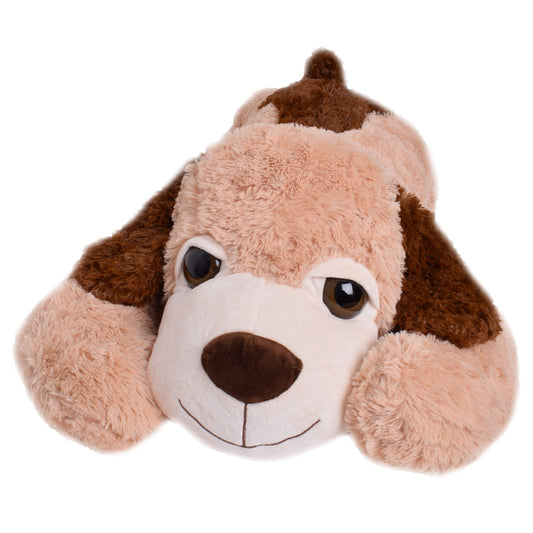 TE-Trend XXL Giant plush dog large plush toy gift plush dog stuffed dog Plush Dog 100cm brown