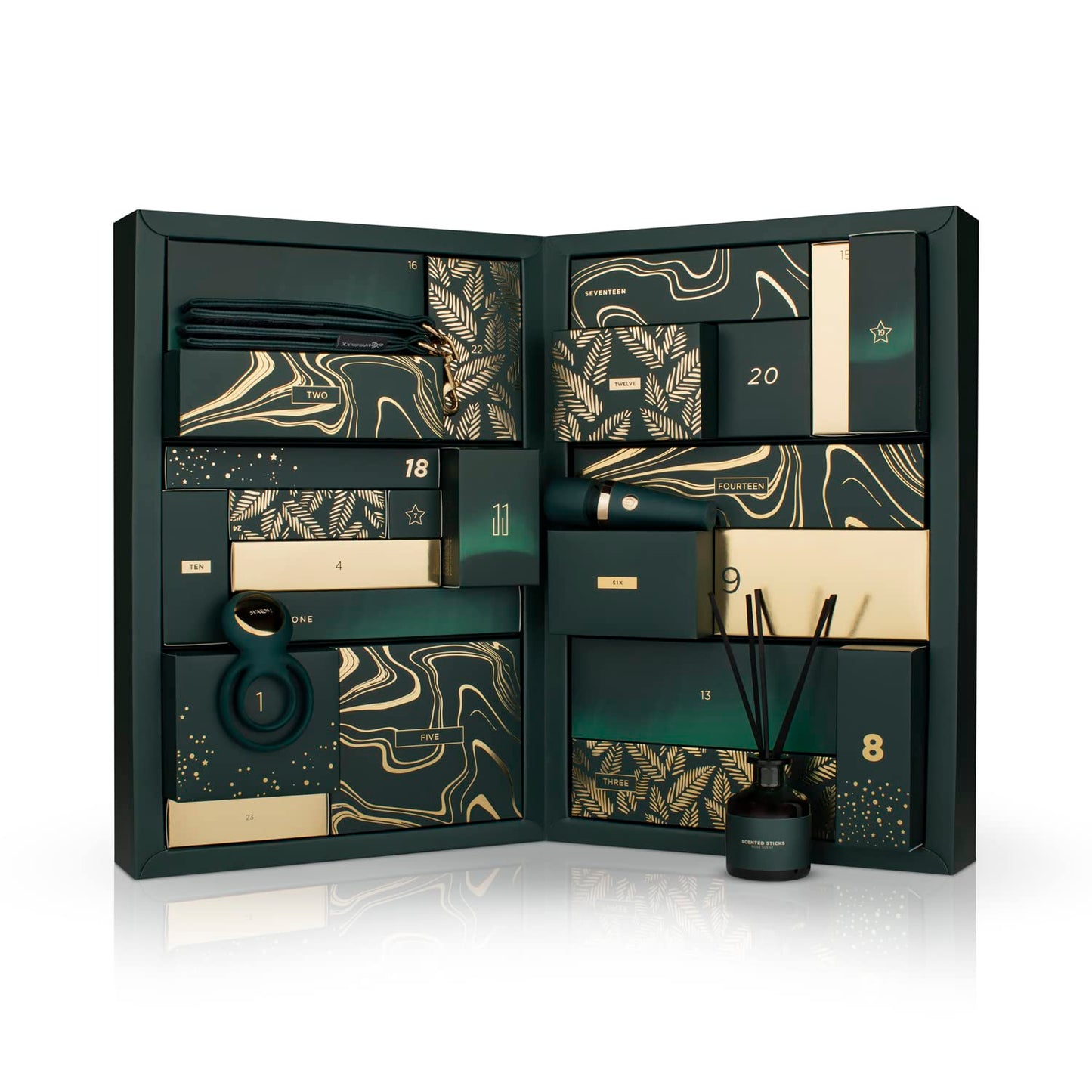 Beate Uhse Erotic Advent Calendar 2022 Naughty & Nice - Adult Advent Calendar with 24 sex toys and accessories - A new gift every day