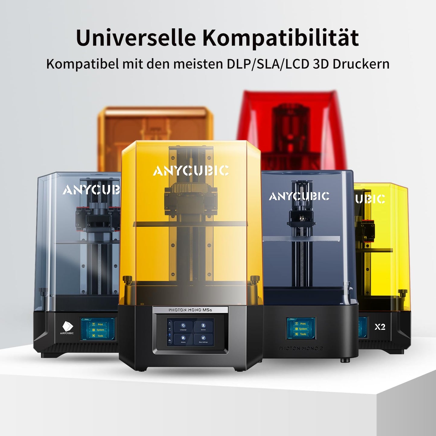 ANYCUBIC Standard Resin Plus 1000g, 3D printer resin, 405nm LCD SLA rapid UV curing resin, high precision and fast photopolymer resin for LCD/DLP/SLA 3D printing, Beige