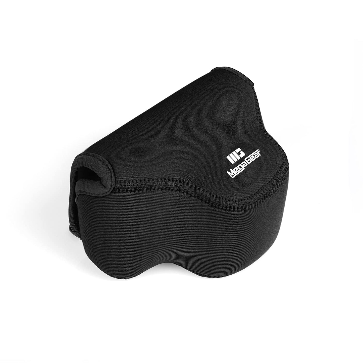 MegaGear ultra-lightweight neoprene camera case compatible with Nikon Z fc (16-50mm) (Black) Mg2012