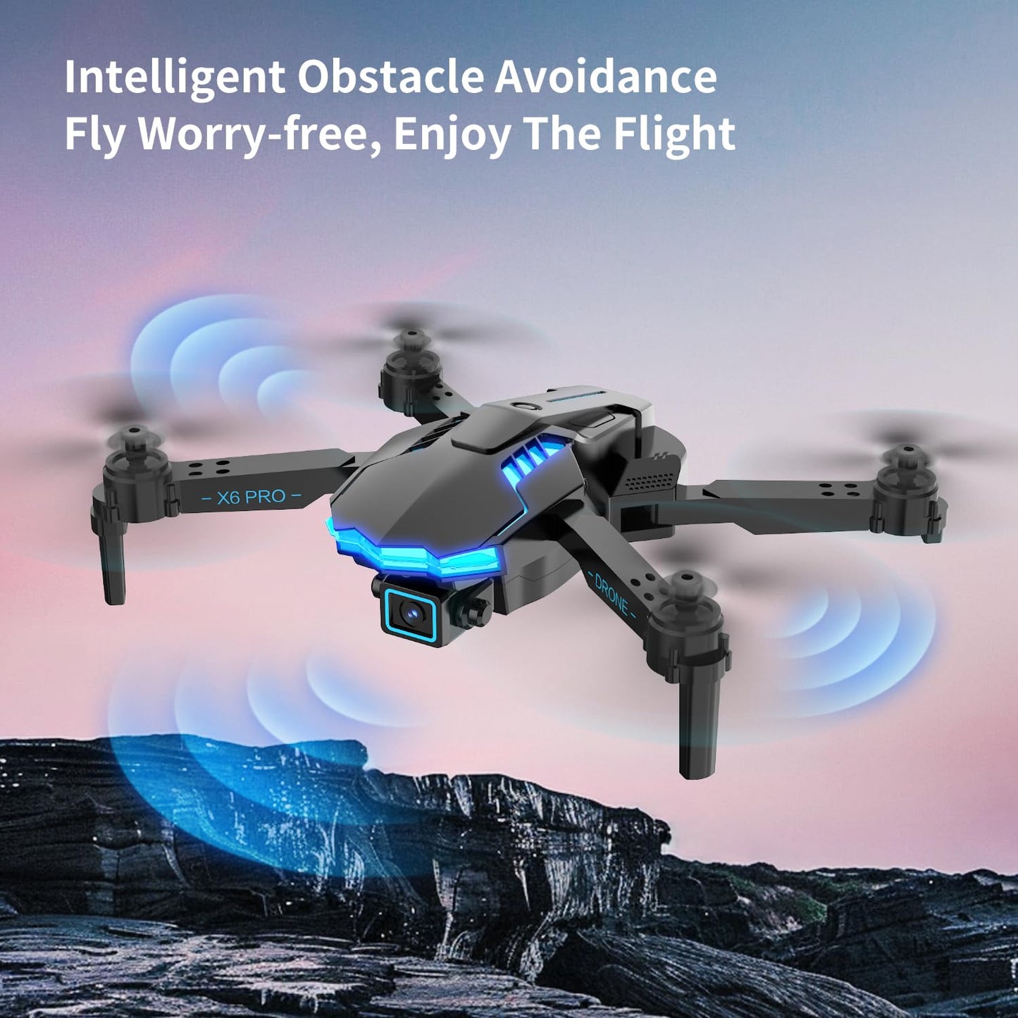 Drone with 1080P Camera for Kids, Brushless Motor RC Quadcopter for Beginners, One-Button Start/36 Min Long Flight Time/Altitude Hold, Toys and Gifts for Boys Girls (Grey)