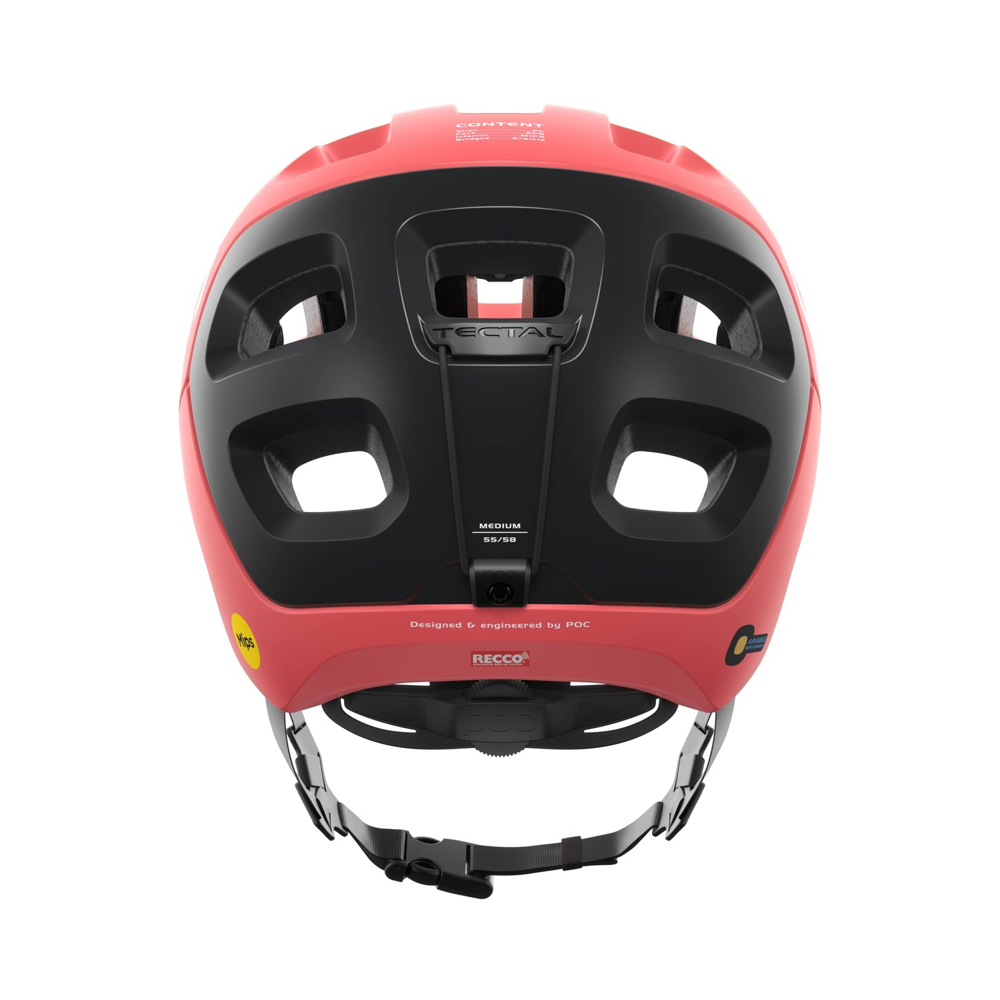 POC Tectal Race MIPS - Advanced trail, enduro, and all-mountain bike helmet with aramid penetration protection, a lightweight size adjustment system, and MIPS protection system.