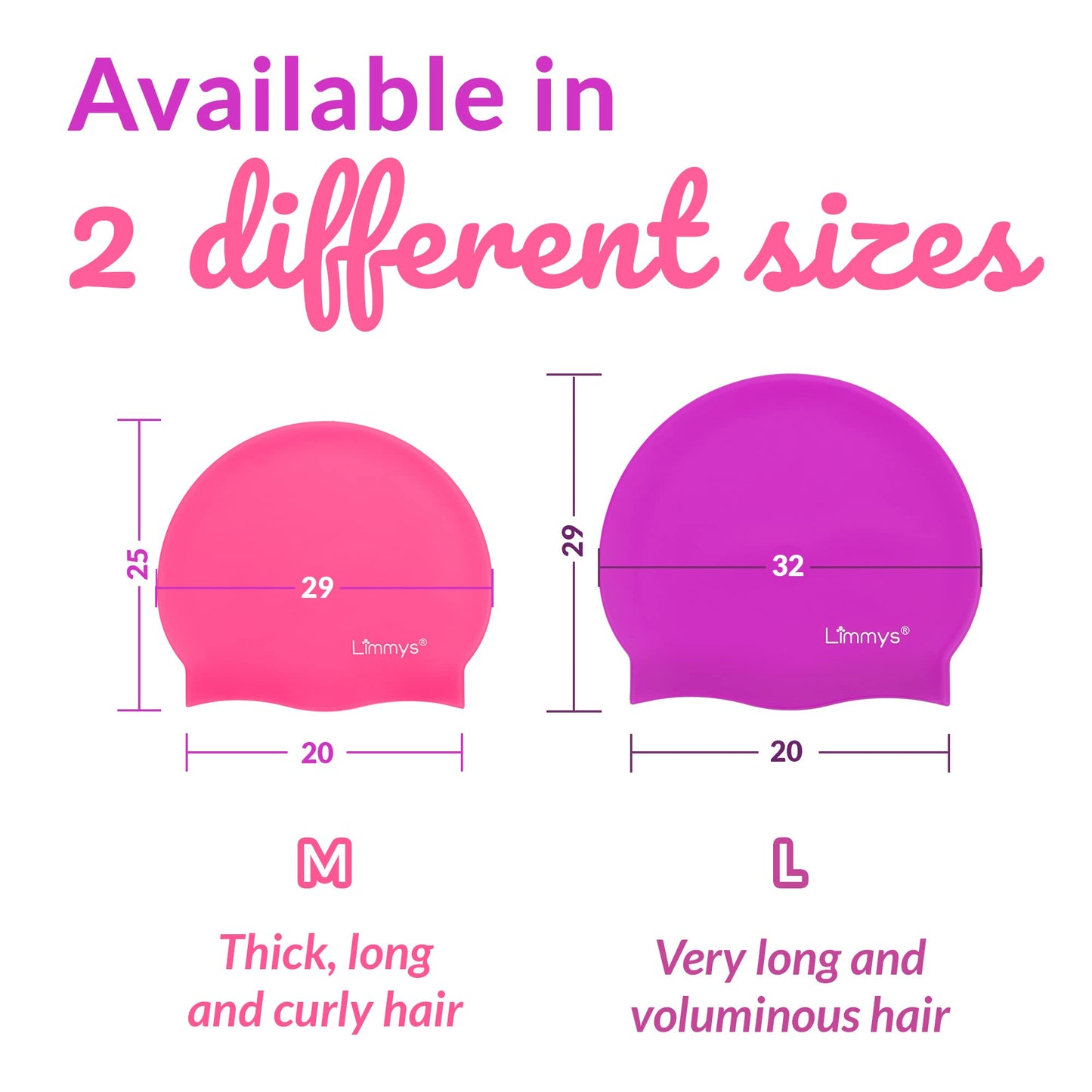 Limmys Premium Swim Cap for Men & Women - Soft Silicone Bathing Cap for Adults - Comfortable, Streamlined Fit, Chlorine-Resistant, Hypoallergenic, Swim Cap for Training & Leisure.