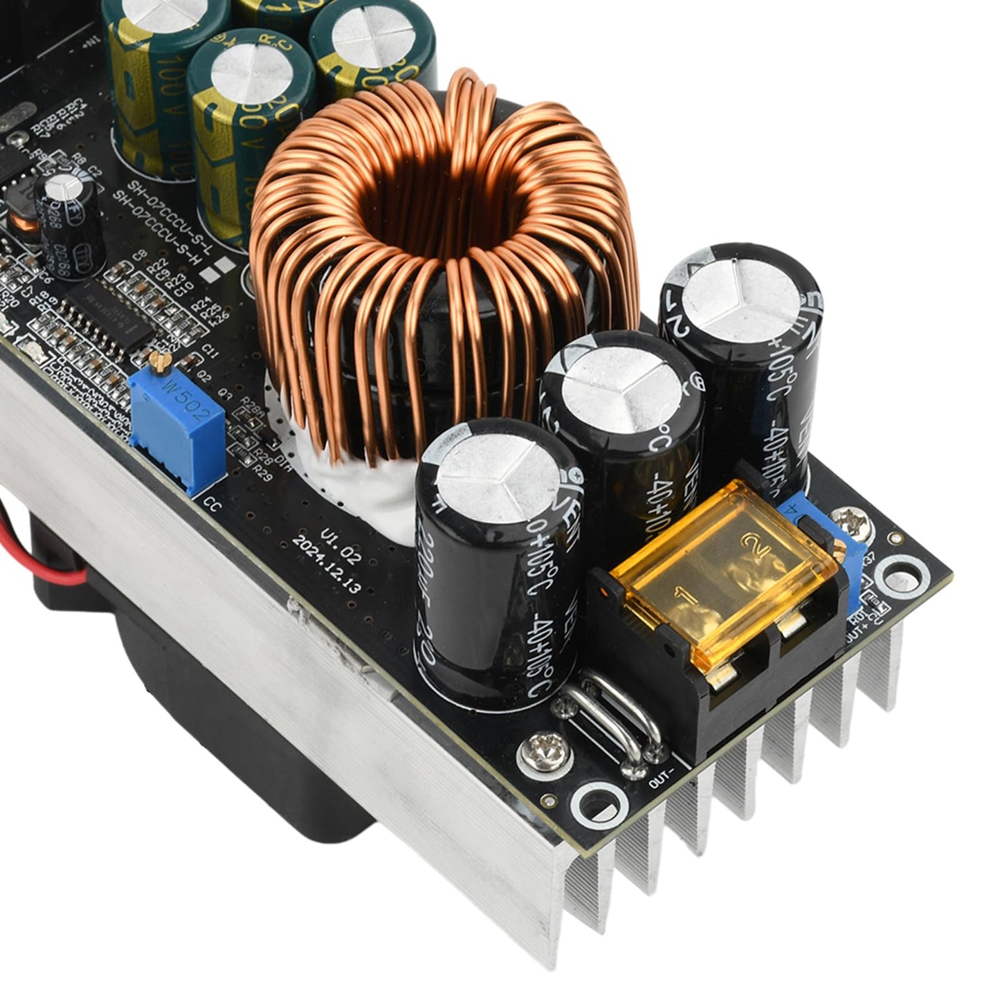 Aideepen Step Up Converter, 1800W 40A DC-DC Boost Converter, adjustable constant voltage and constant current 14-85V to 14-120V