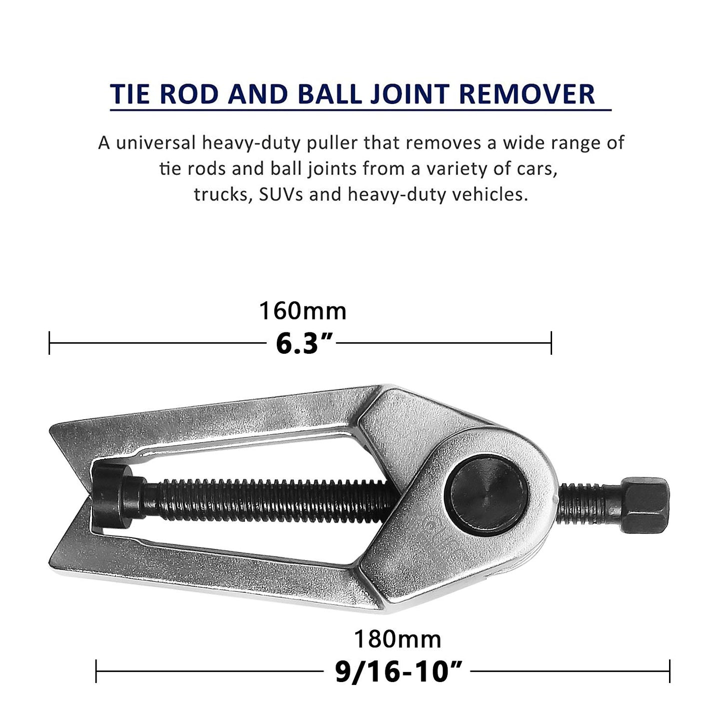 CCLIFE 5-piece set tie rod end ball joint puller, ball joint remover tool.