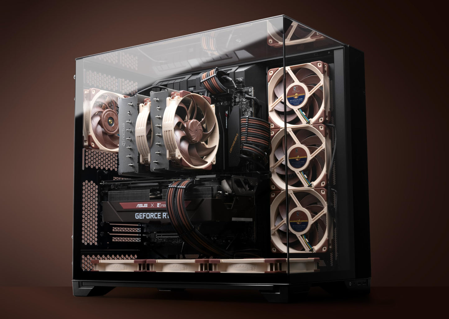Noctua NH-D15 G2 Dual Tower CPU Cooler, standard all-round version recommended for AMD AM5 and Intel LGA1851 / LGA1700 (Brown)