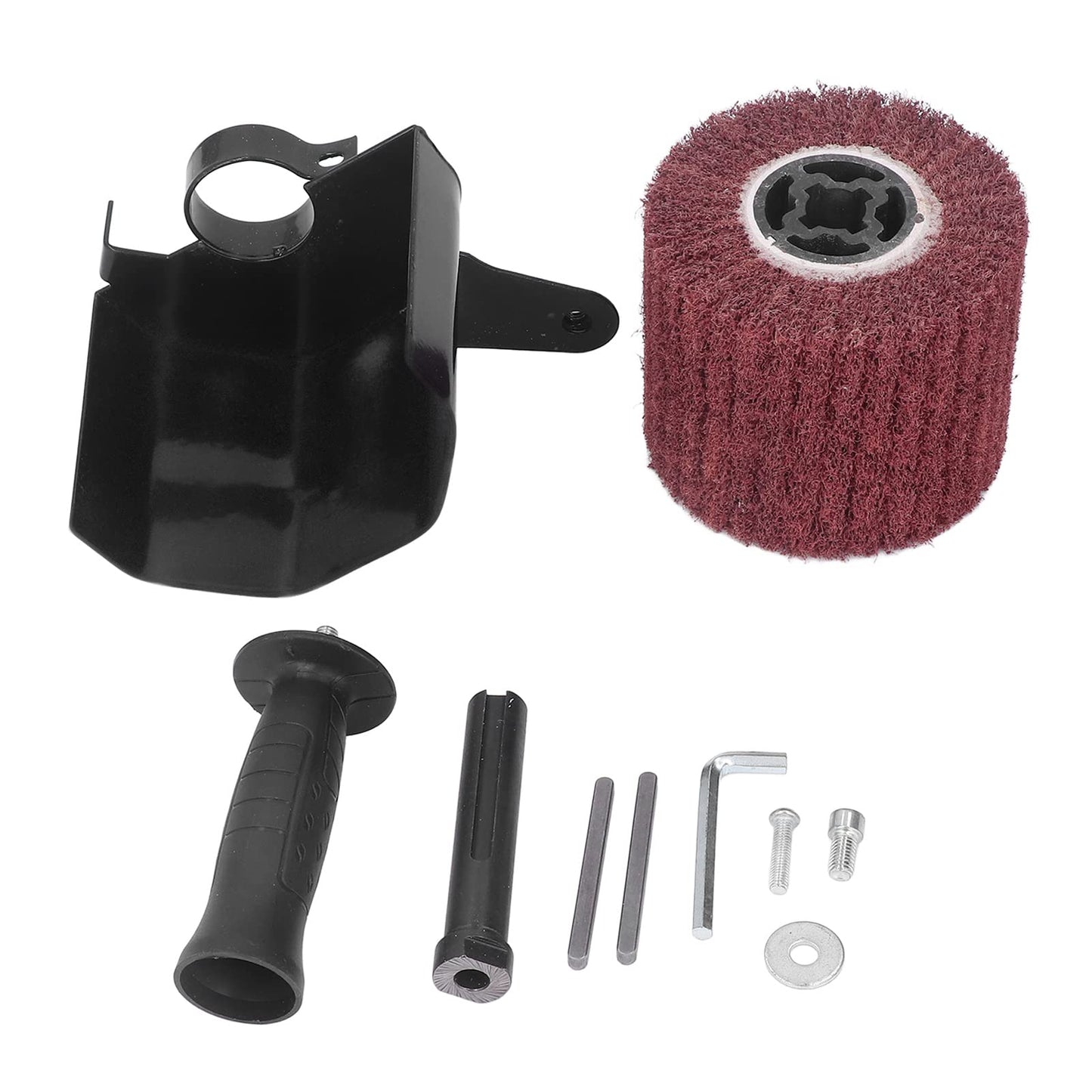 Angular grinder attachment, burnisher polishing machine Heavy-duty protective case for stainless steel.