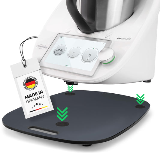 Anthracite - Made in Germany - Fairly produced & packed in a social workshop - High-quality Teflon gliders - effortless sliding & secure footing - Castor board
