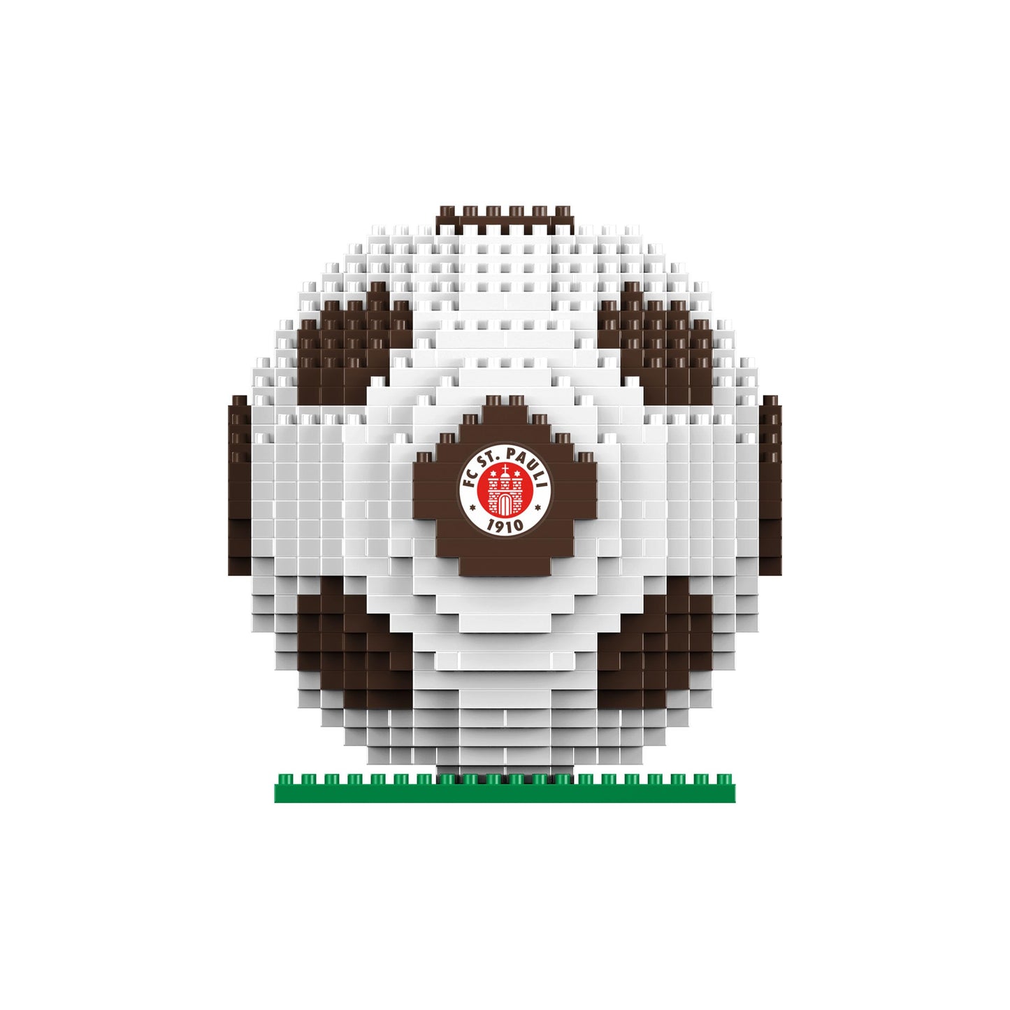 FOCO Officially Licensed FC St Pauli BRXLZ 3D Football Building Set for ages 12+