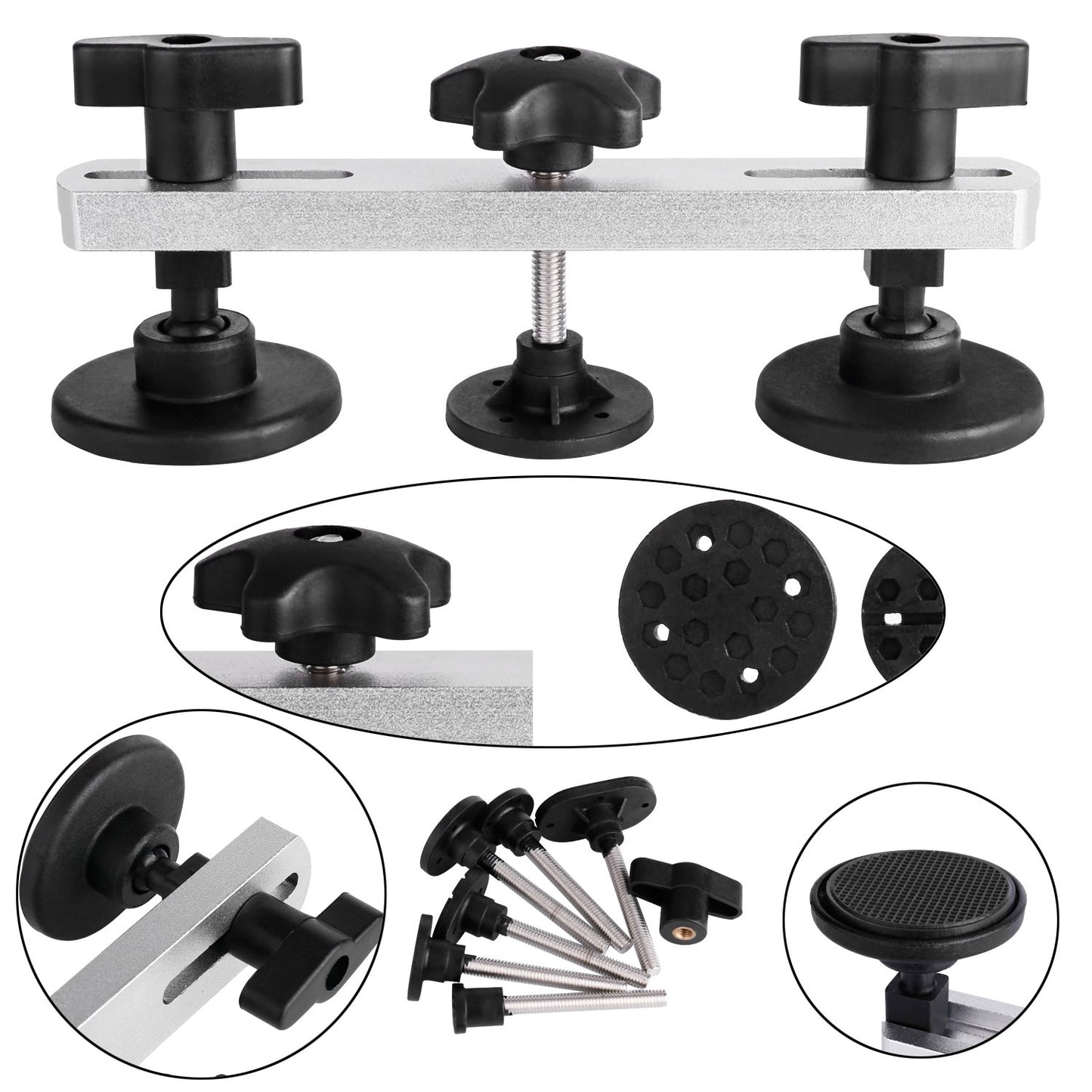 Uolor Dent Removal Tool Auto Body Dent Repair Kit, Dent Remover Tool, Paintless Dent Repair for Cars, Removal of Dents and Hail Damage.