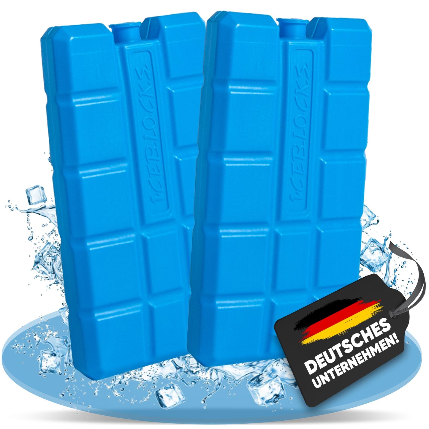 Take 96 pieces of cooling elements each with 200 ml for cooler bags or cool boxes up to 12 hours of cooling.