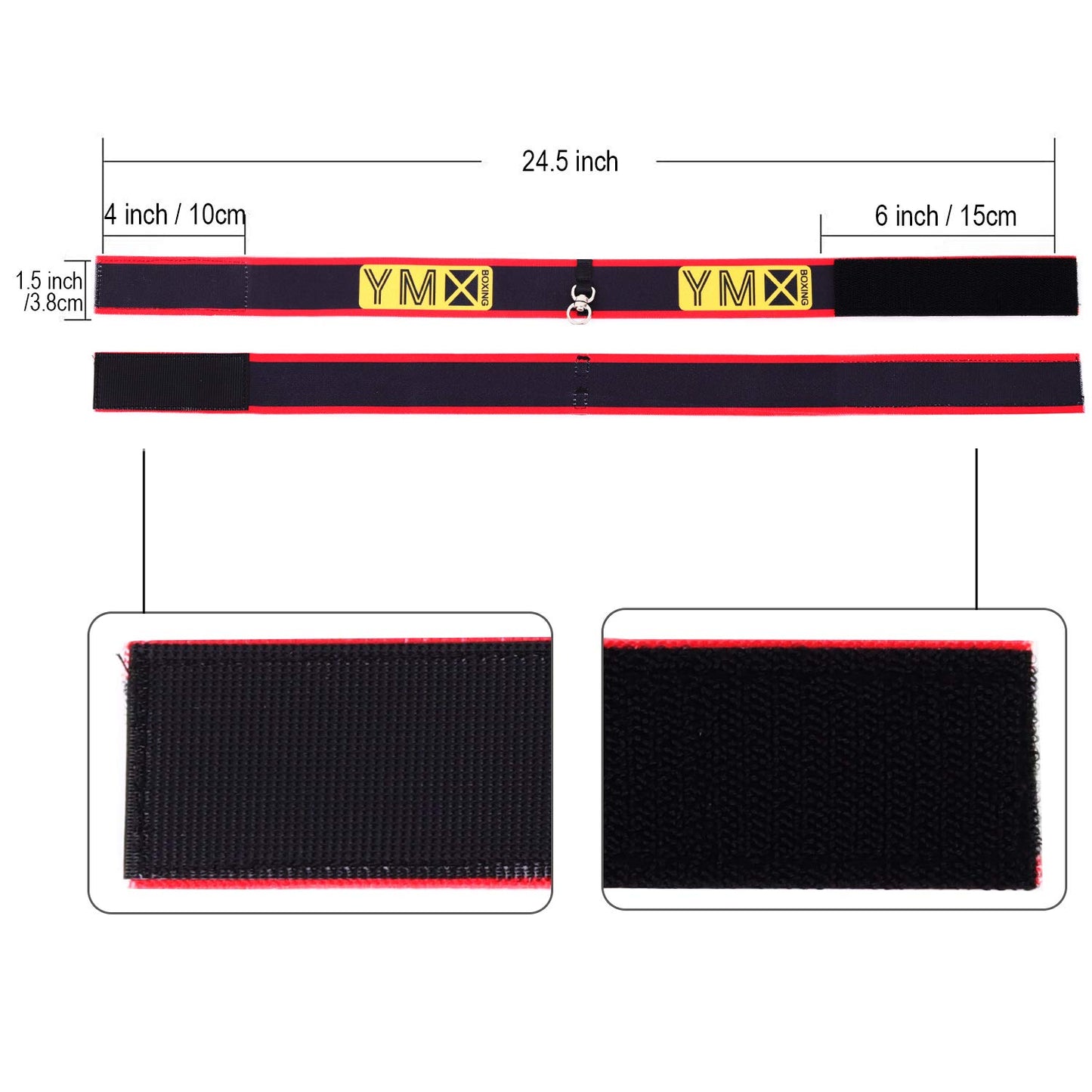 YMX BOXING Reflex Ball - 4 balls + 2 headbands, perfect for training reflexes, reaction, and hand-eye coordination.
