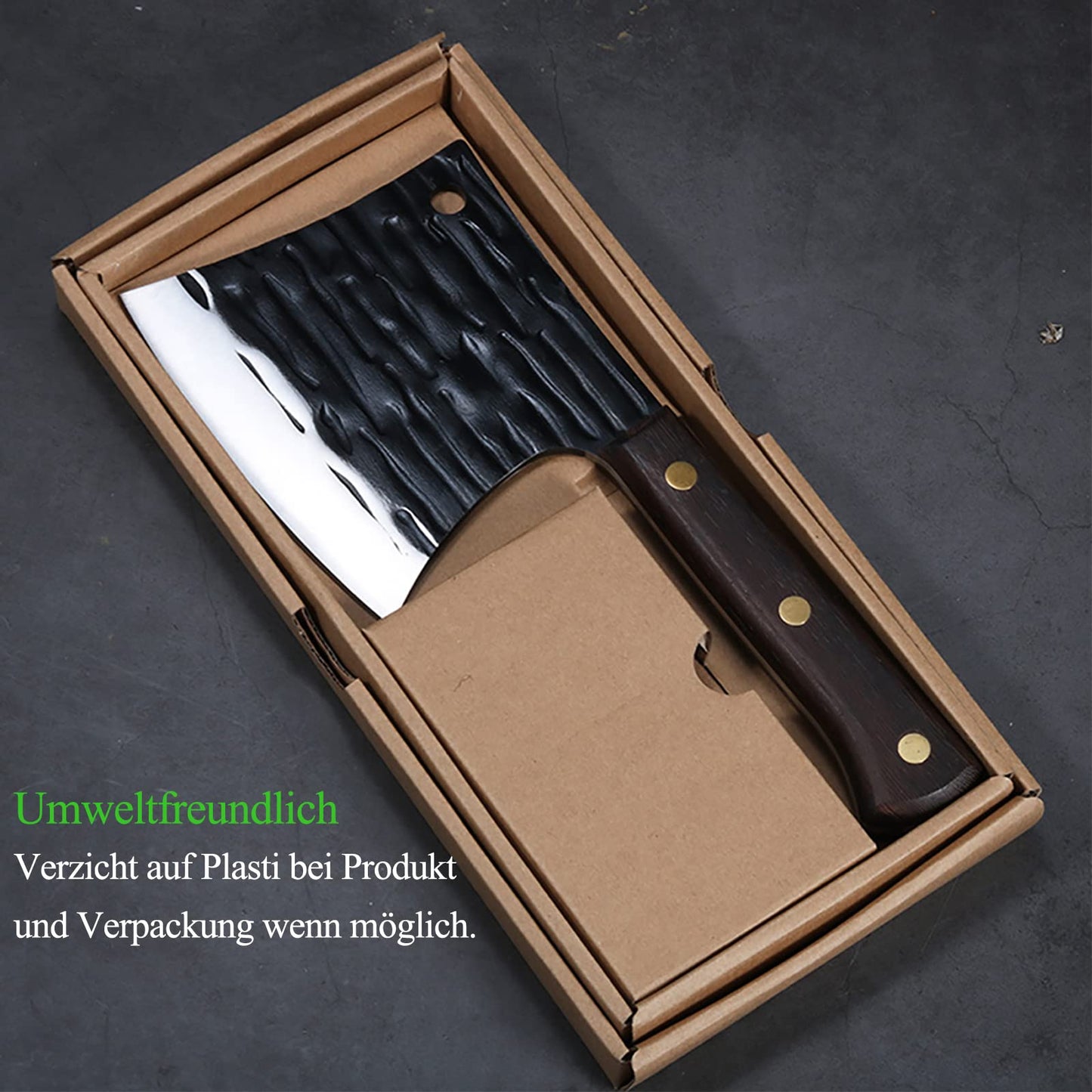 Omesio kitchen cleaver chopping knife bone cleaver bone knife bone saw chef's knife, for chopping bones.