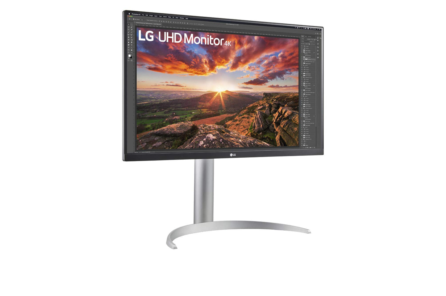 LG 27UP850N-W 27" 4K UHD 2160p UHD IPS monitor has HDMI/DP/USB-C connectivity with 90W power delivery.
