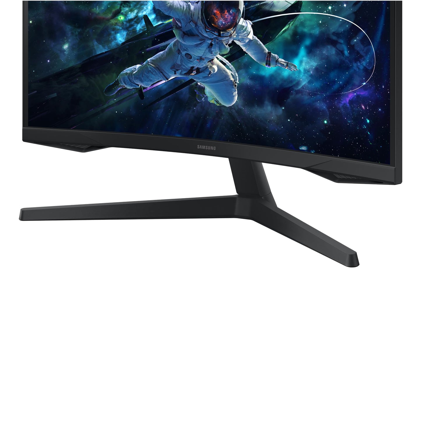 Samsung Odyssey G55C Curved Gaming Monitor, 27 inches, VA panel, 2560 x 1440 pixels, 1000R radius, HDR10, AMD FreeSync, 165 Hz refresh rate, 1ms response time (MPRT)