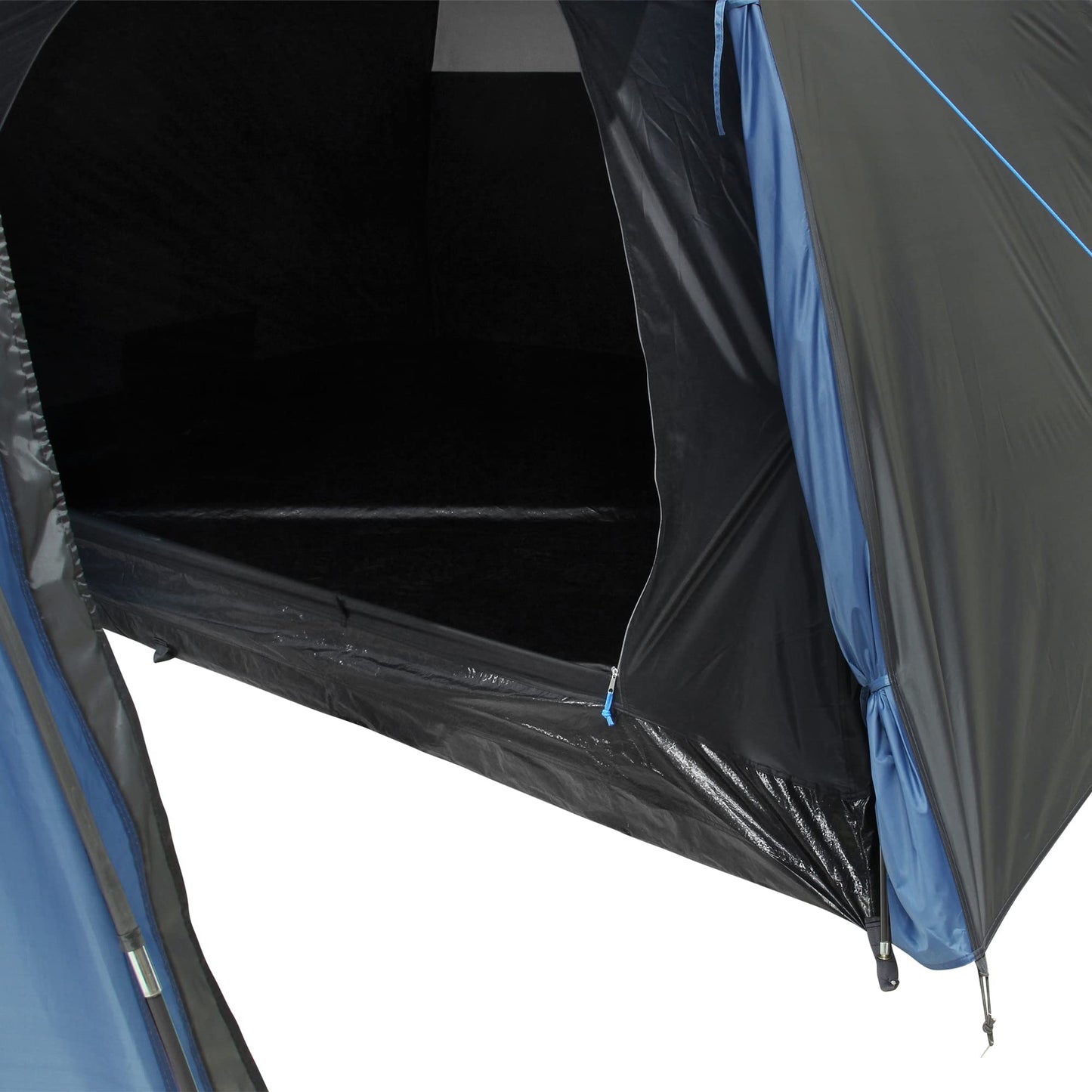 your GEAR Cetona tent - 5 person camping tent with dark sleeping cabin, dome tent with 3000 mm water column, living area/front room, 2 entrances and standing height, waterproof festival tent