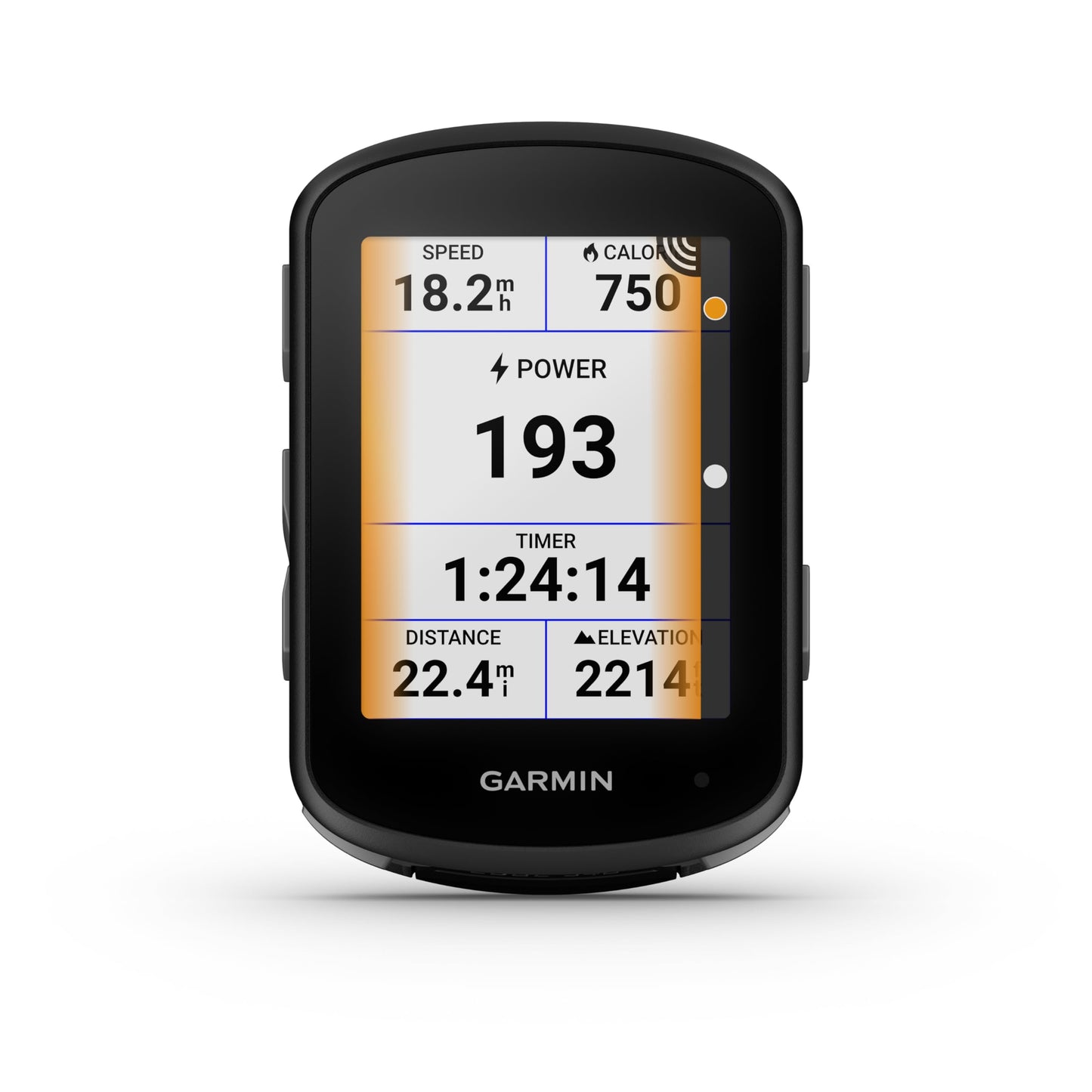 Garmin Edge 540 - EU Central + West, GPS bike computer with button control & HRM-DUAL – chest strap for recording heart rate data, ANT+ & Bluetooth technology