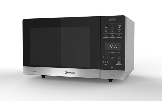 Bauknecht MW 49 SL Freestanding Microwave Oven/ Microwave 800 Watts/ Quartz Grill 900 Watts/ Convection 1700 Watts/ Steam function including steam cooking container