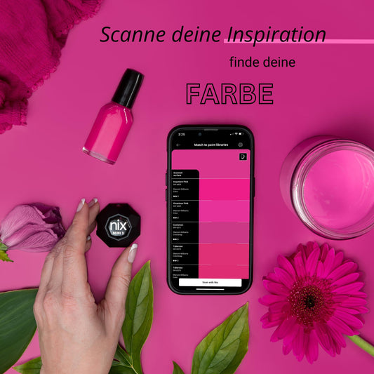 Nix Mini 3 Color Sensor - color matching, CMYK, RGB, HEX. - Real pipette tool - for painters, graphic designers, and more.