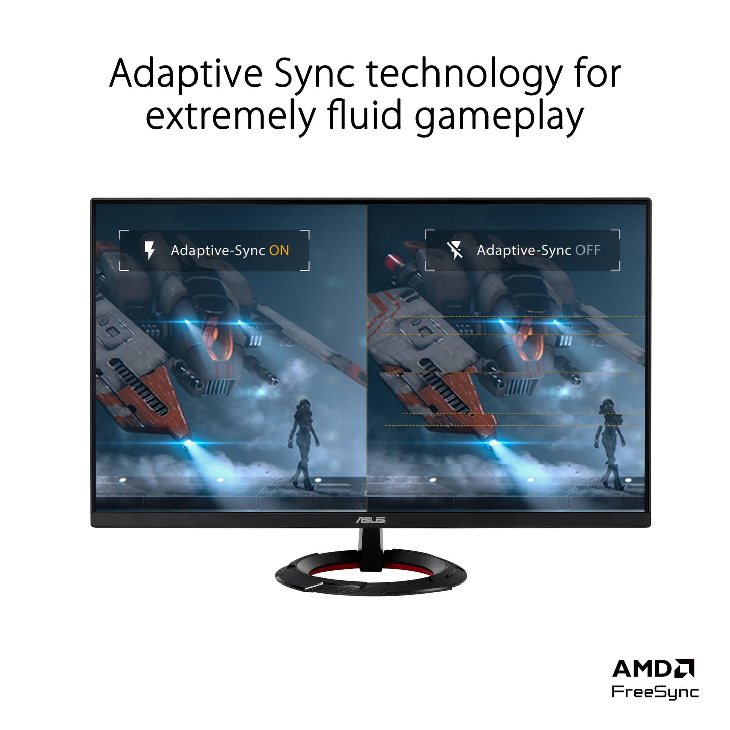 ASUS TUF Gaming VG249Q3R - 24-inch Full HD monitor - 180 Hz, 1ms GtG, FreeSync Premium, Adaptive Sync, ELMB, GameFast Input - Fast-IPS panel, 16:9, 1920x1080, DisplayPort, HDMI, speaker