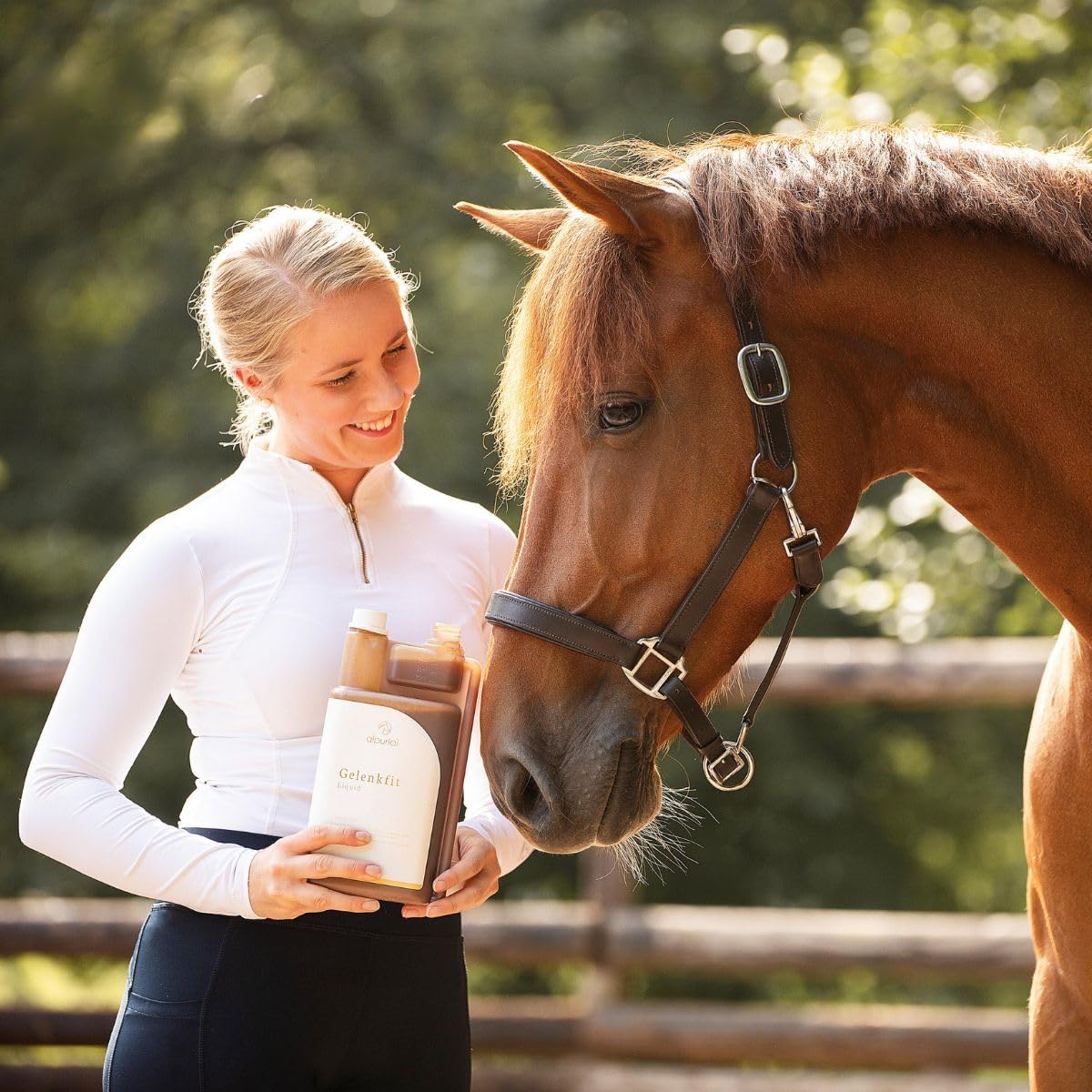 Alpurial Joint Fit - supplement for horses with high joint stress - with MSM, Hyaluron & Glucosamine - developed by veterinarians.