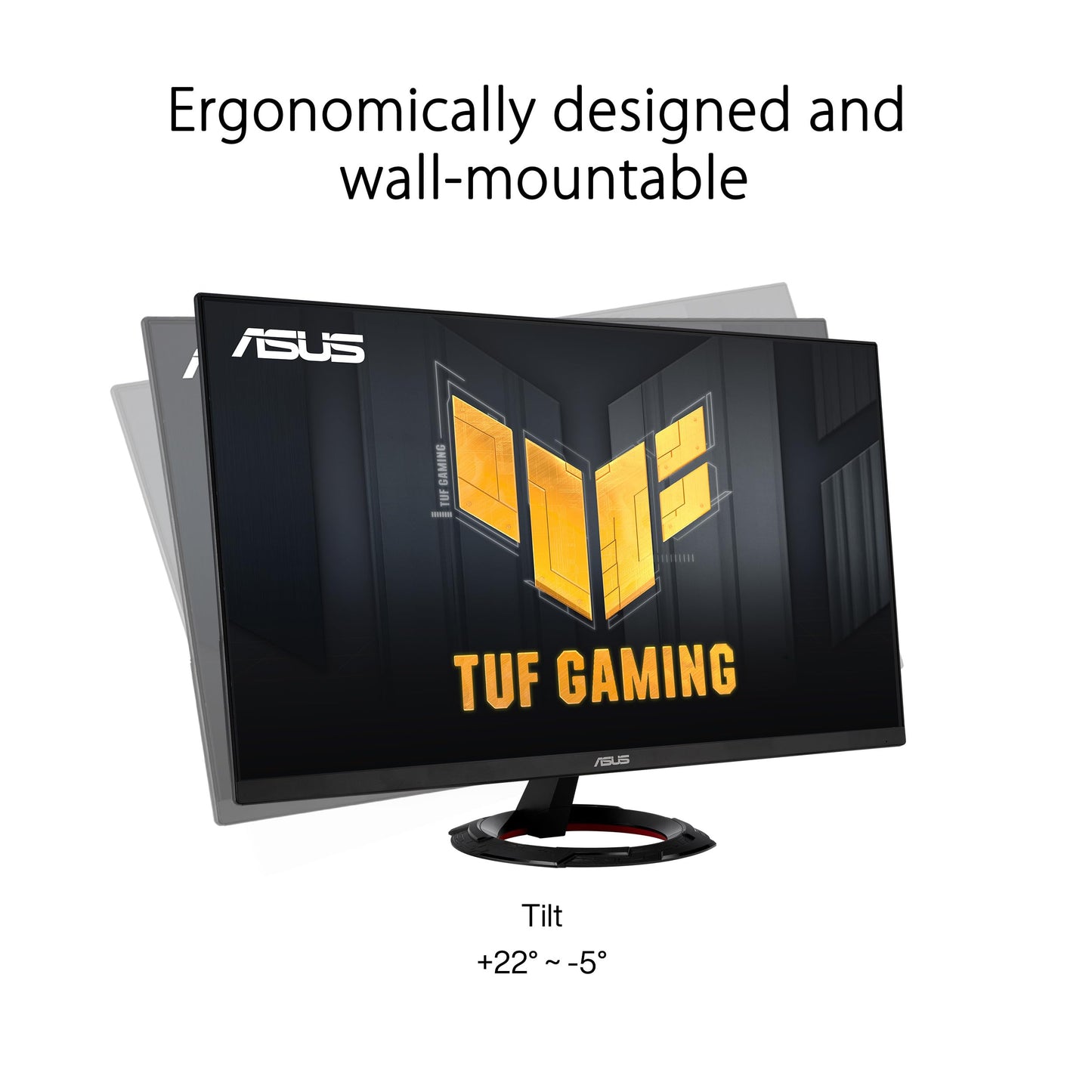 ASUS TUF Gaming VG249Q3R - 24-inch Full HD monitor - 180 Hz, 1ms GtG, FreeSync Premium, Adaptive Sync, ELMB, GameFast Input - Fast-IPS panel, 16:9, 1920x1080, DisplayPort, HDMI, speaker