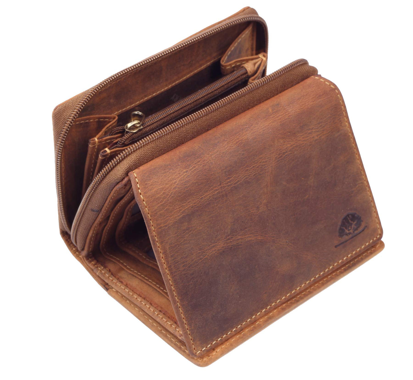 Greenburry Vintage Women's Wallet Brown 10x14.5x4.5cm