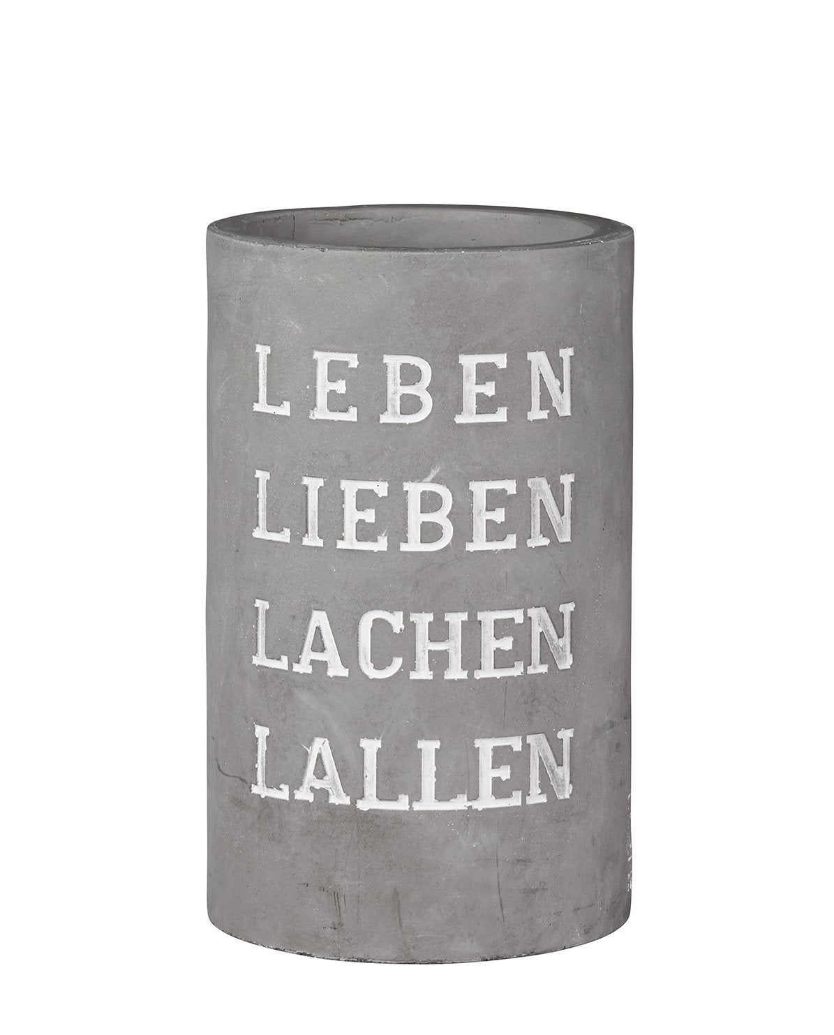 Wheels Vino Concrete Wine Cooler Life Love Laugh Babble