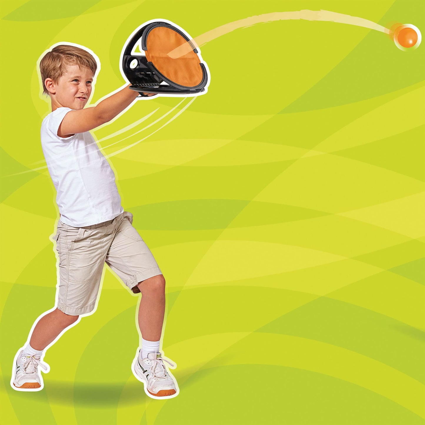 Simba 107202420 - Squap catch ball game (2-pack), outdoor ball game (beach, garden, outdoor), catch game with ball for kids aged 6 and up.