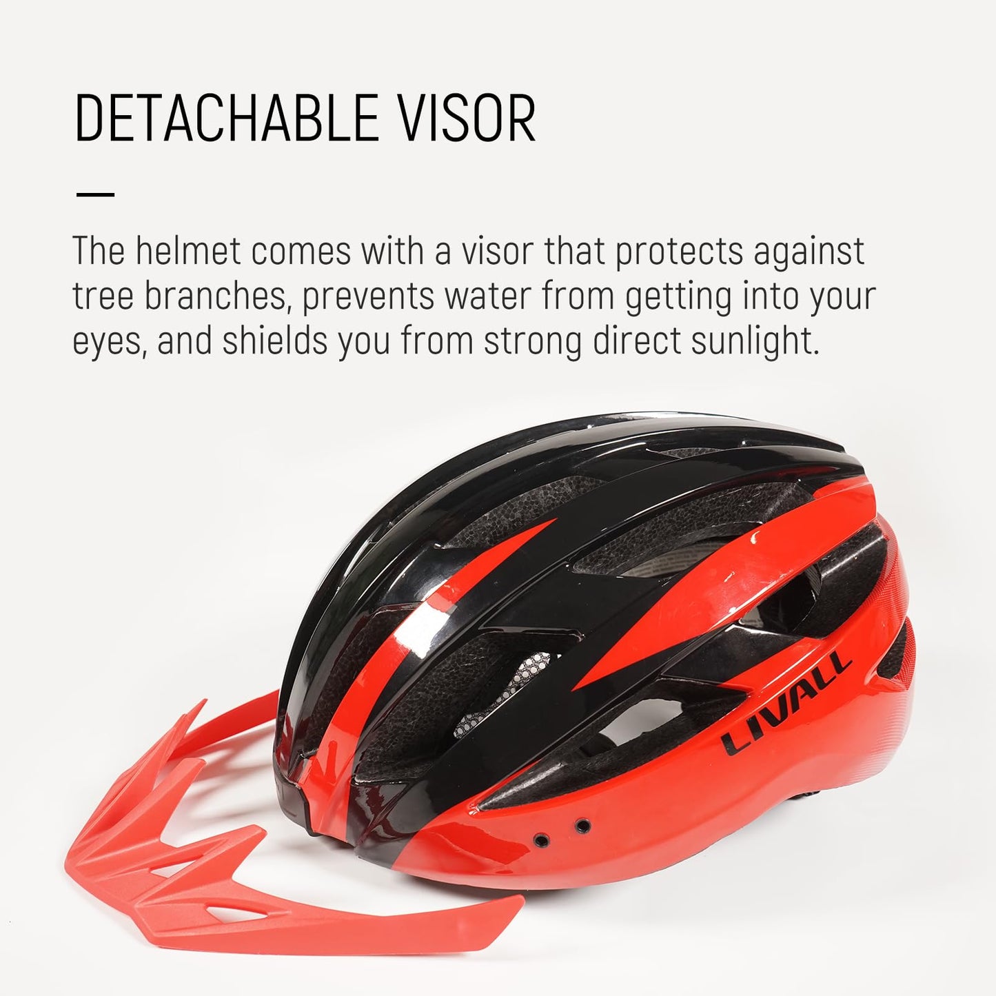 LIVALL Smart Bike Helmet with LED taillight and turn signals, Bluetooth bike helmet with wireless remote control, SOS alert and built-in microphone and speaker, for men and women, black