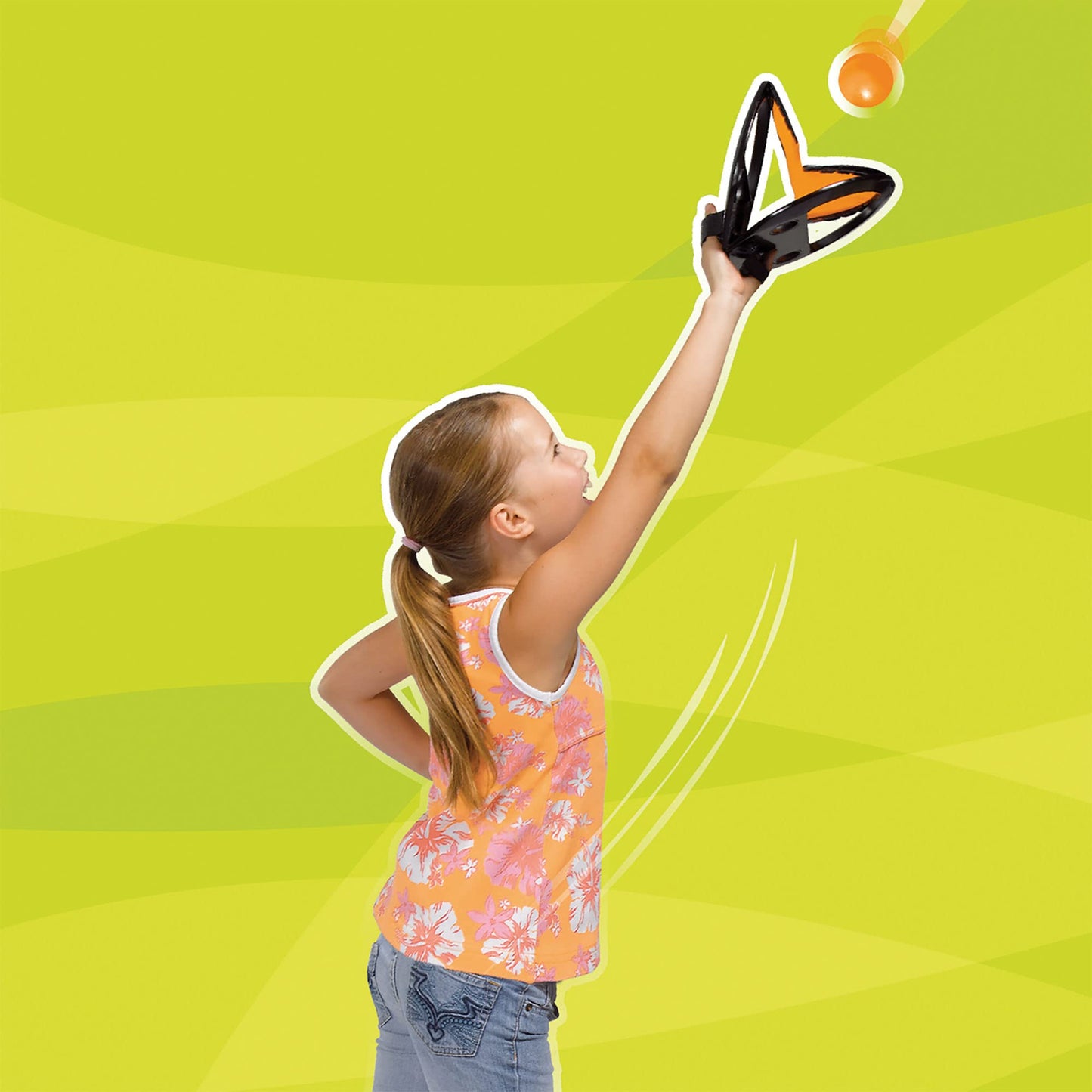 Simba 107202420 - Squap catch ball game (2-pack), outdoor ball game (beach, garden, outdoor), catch game with ball for kids aged 6 and up.