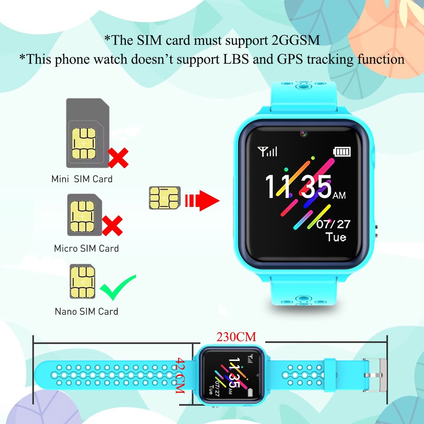 Retysaz Smartwatch for Kids, Games, Phone for Girls and Boys
