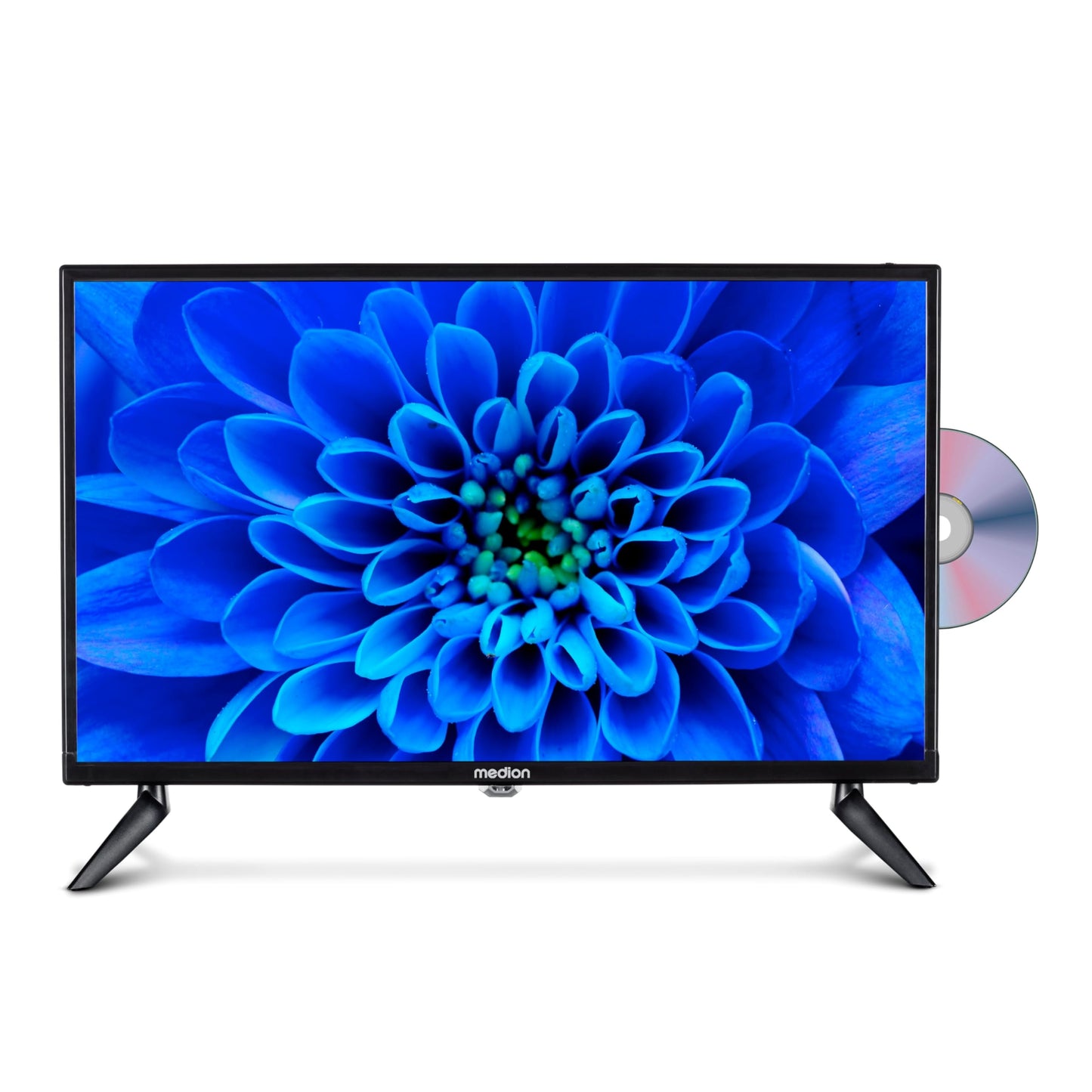 MEDION E12422 (MD 20114) 24-inch Full HD TV with DVD player (perfect for camping, RV, truck, garden, 12V car adapter, triple tuner receiver)