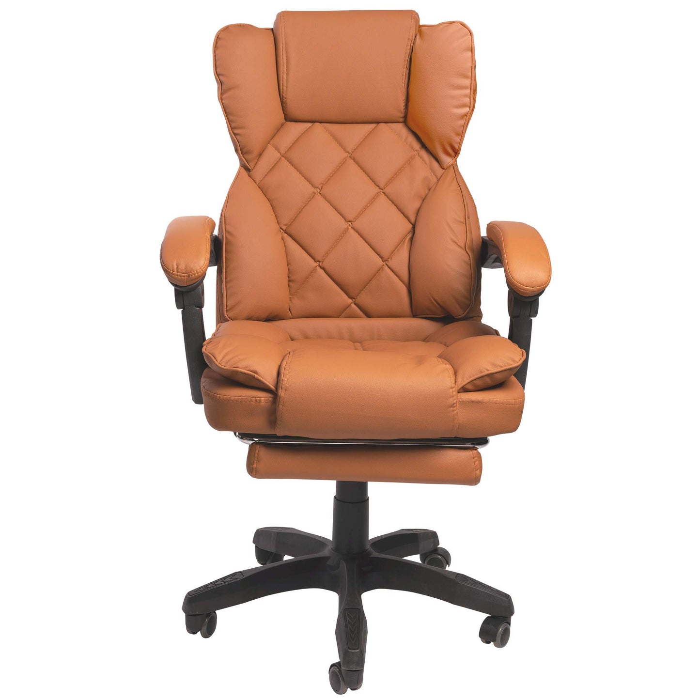 TRISENS Desk Chair Office Chair TV Office Chair Executive Chair Relax & Home Office, Color: Brown