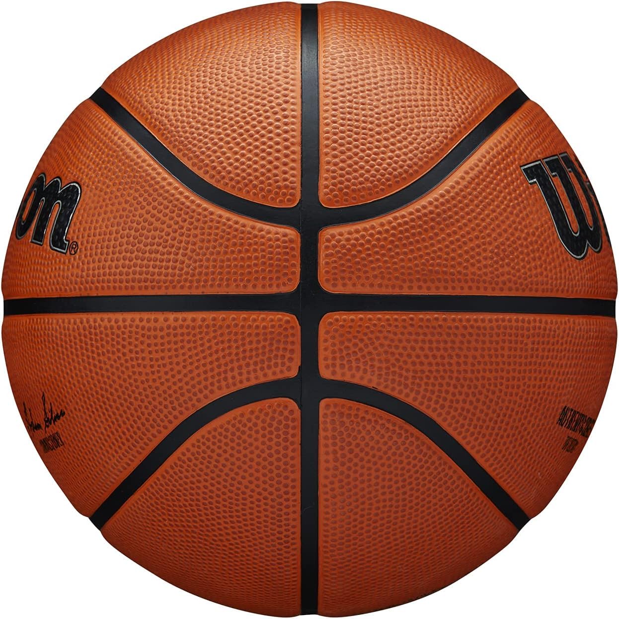 Wilson Unisex-Adult NBA Authentic Series Outdoor Basketball, Brown, Size 6